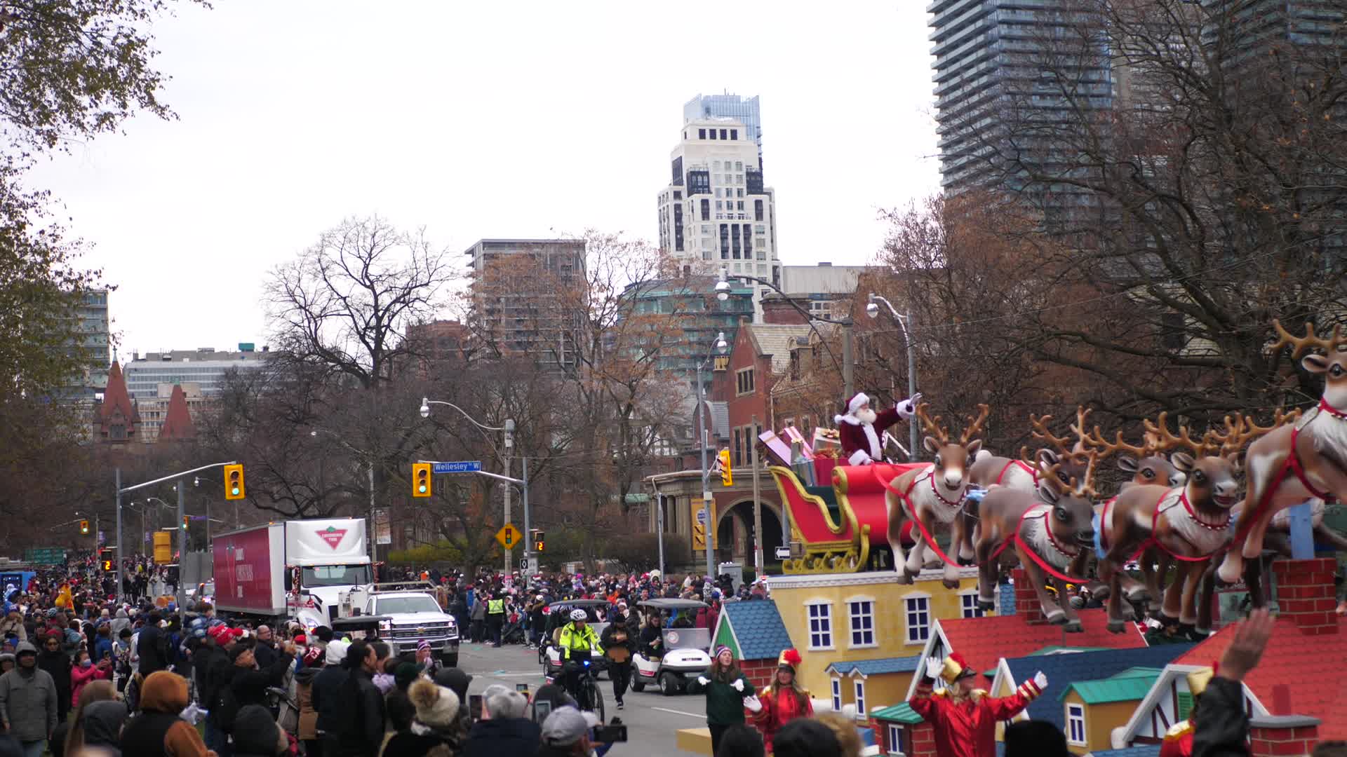 Santa Claus Parade in Toronto, Canada