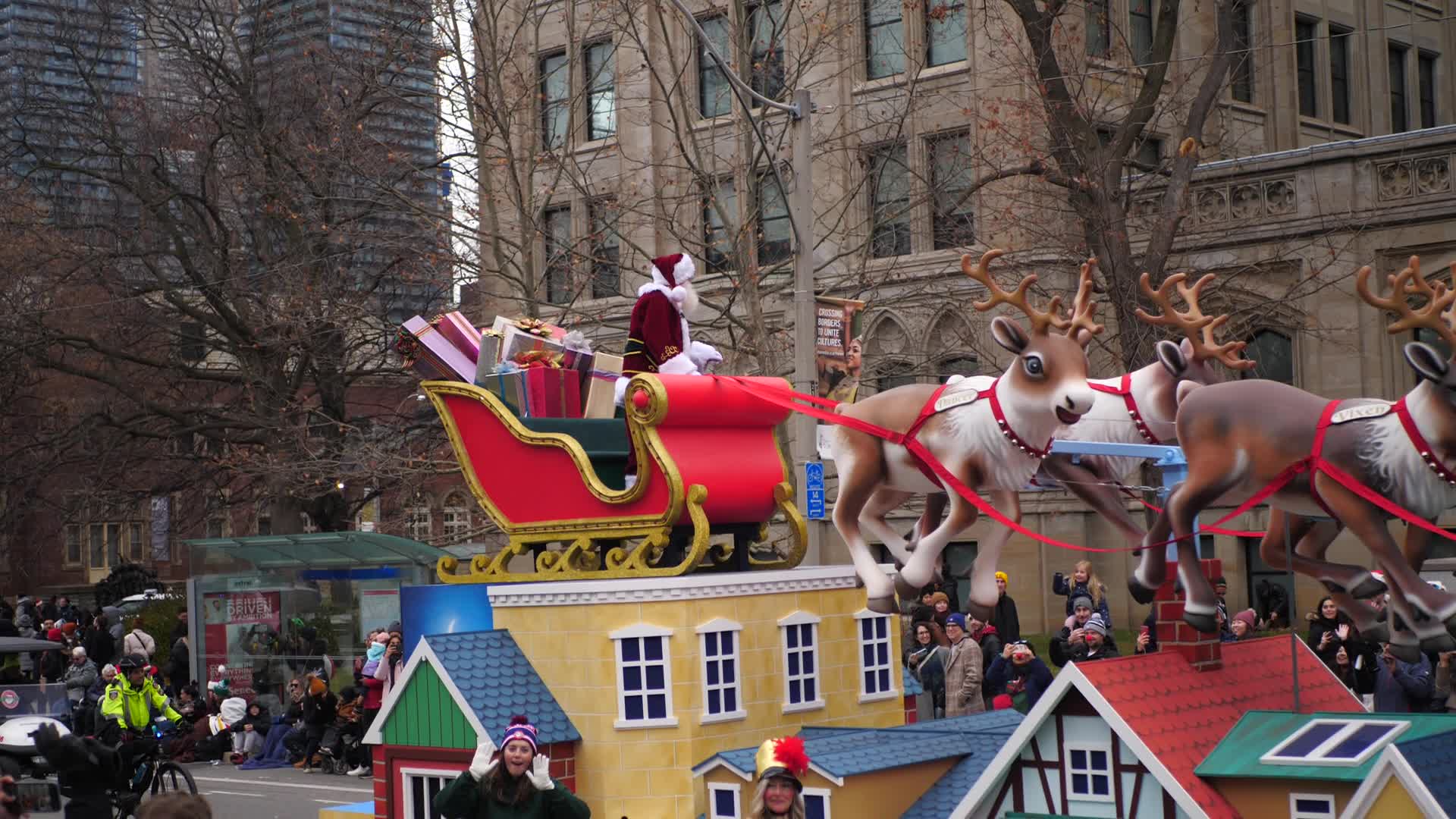 Santa Claus Parade in Toronto, Canada