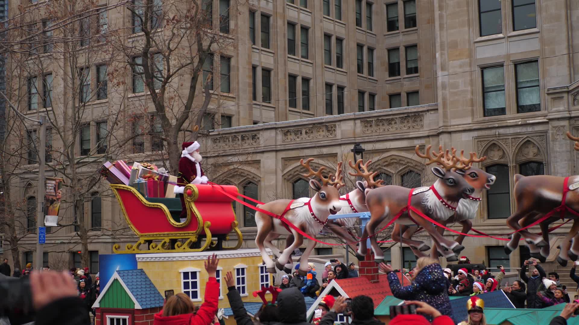 Santa Claus Parade in Toronto, Canada