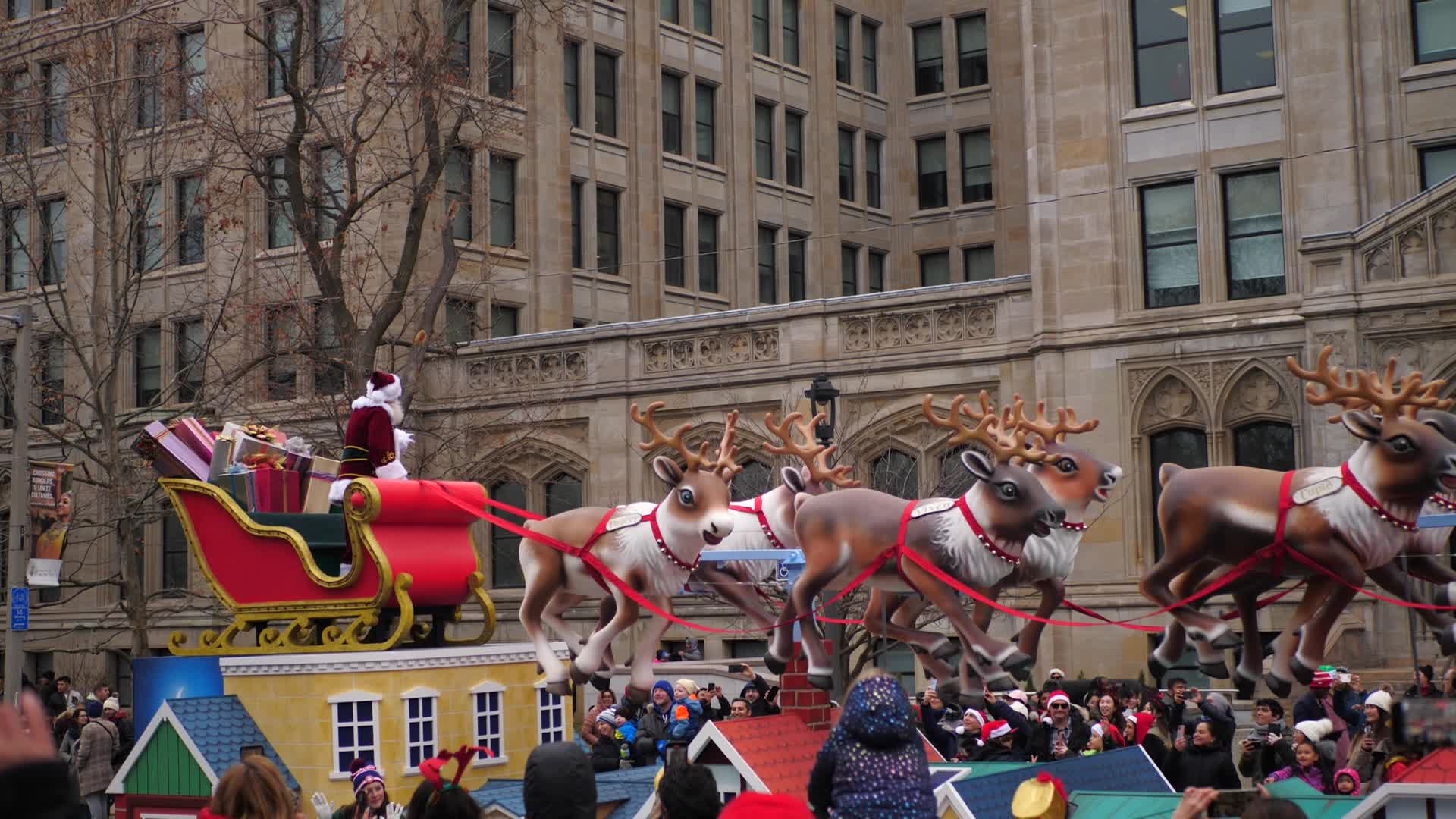 Santa Claus Parade in Toronto, Canada