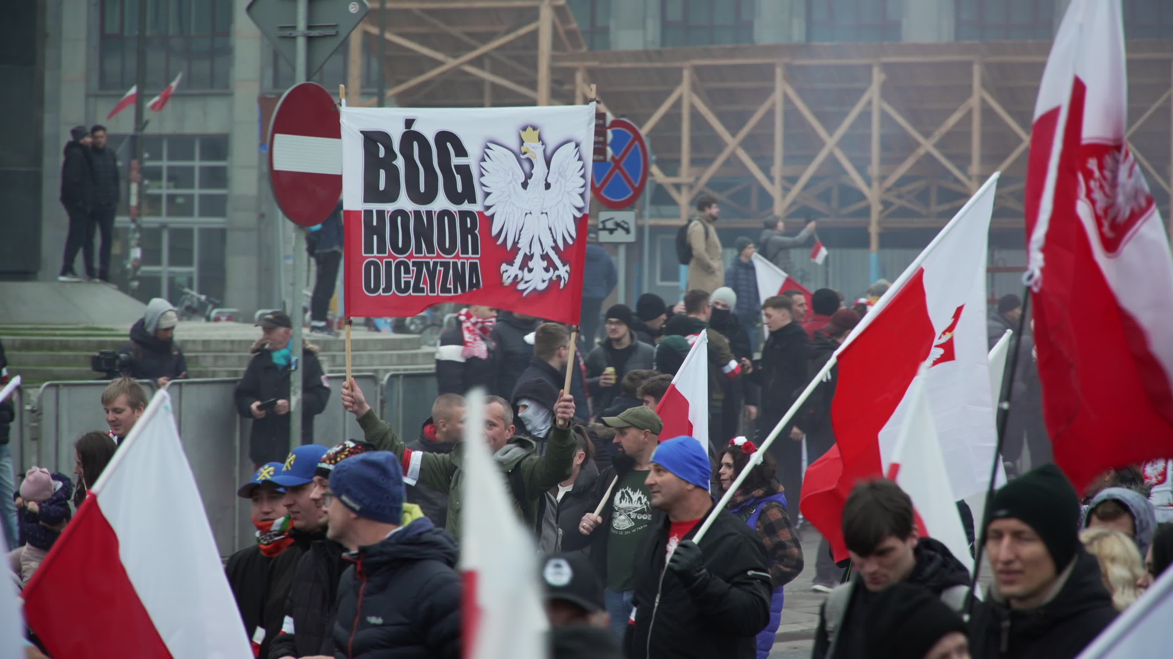 Far-right rally on Independence Day in Poland