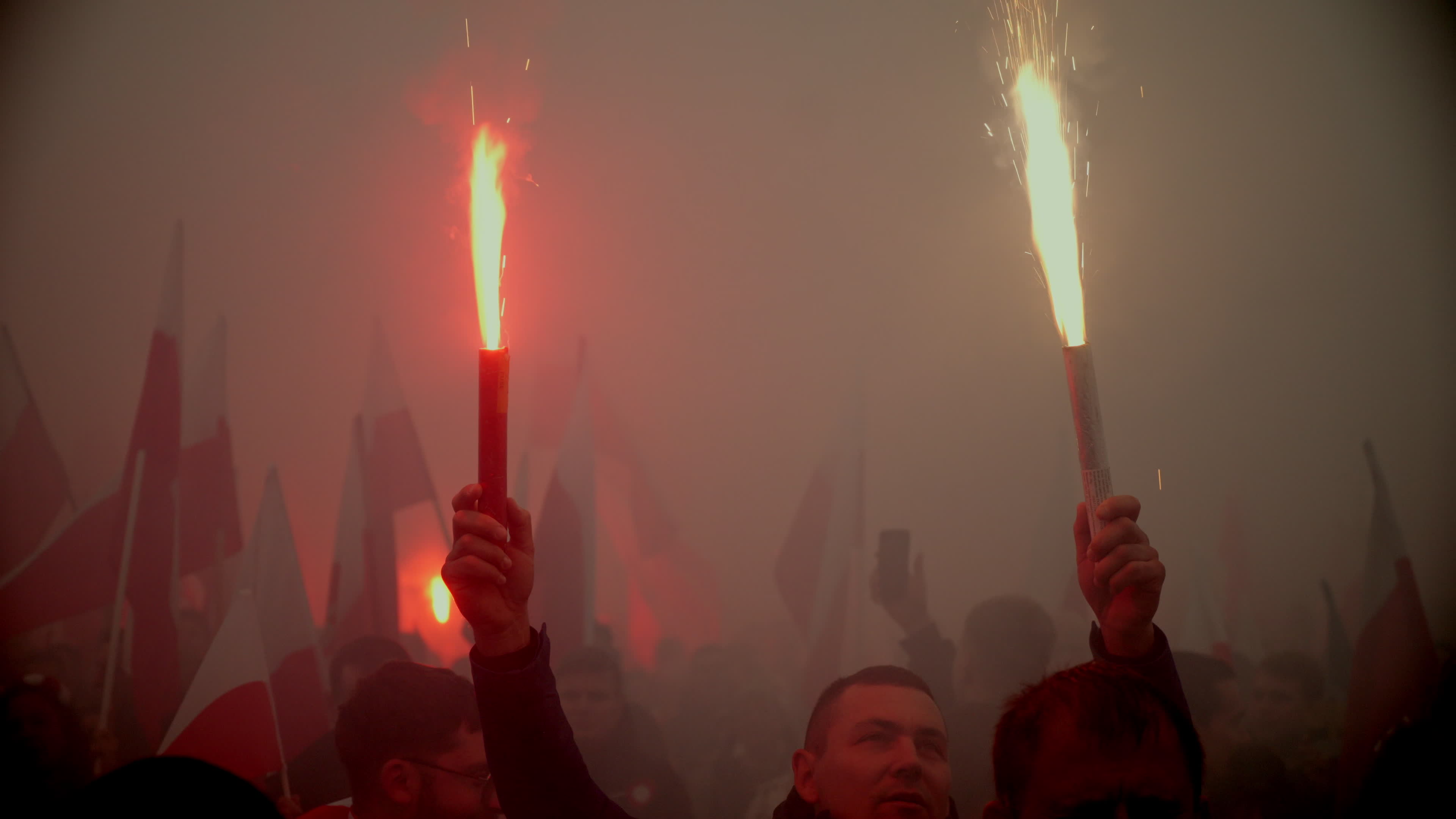 Far-right rally on Independence Day in Poland