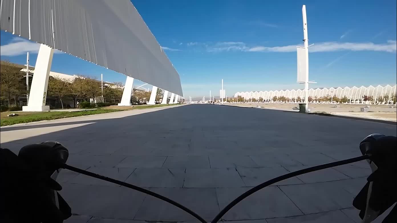 Cycling At OAKA In Athens