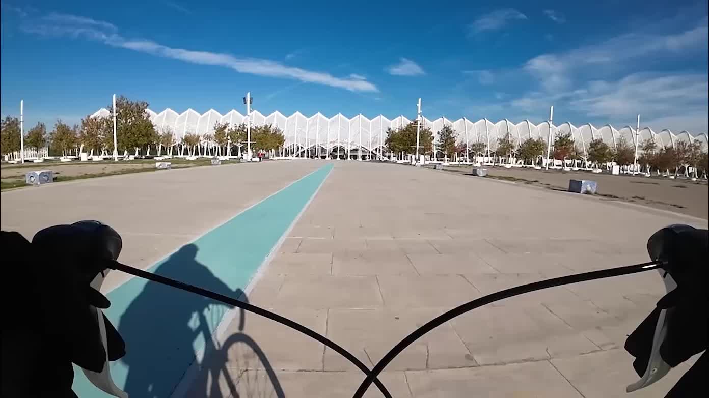Cycling At OAKA In Athens