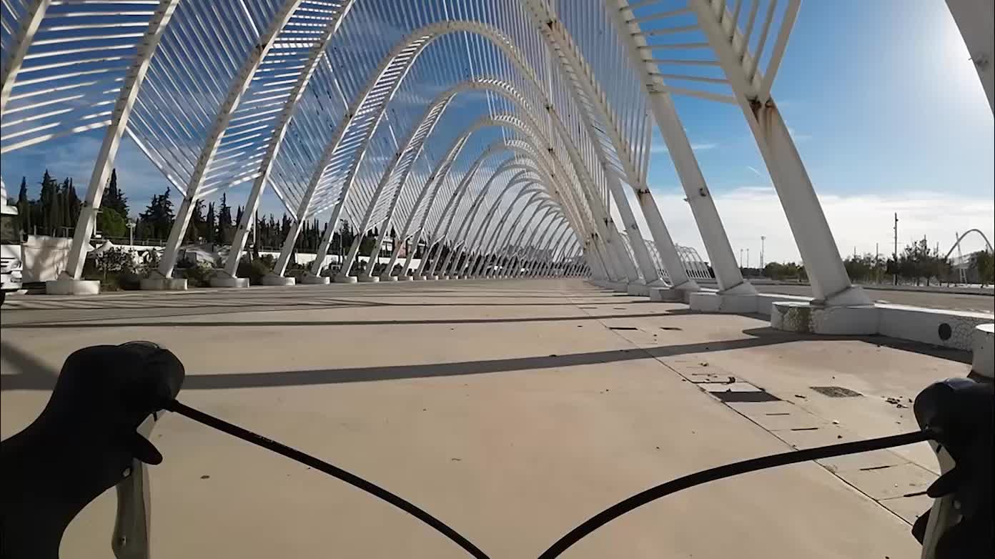 Cycling At OAKA In Athens