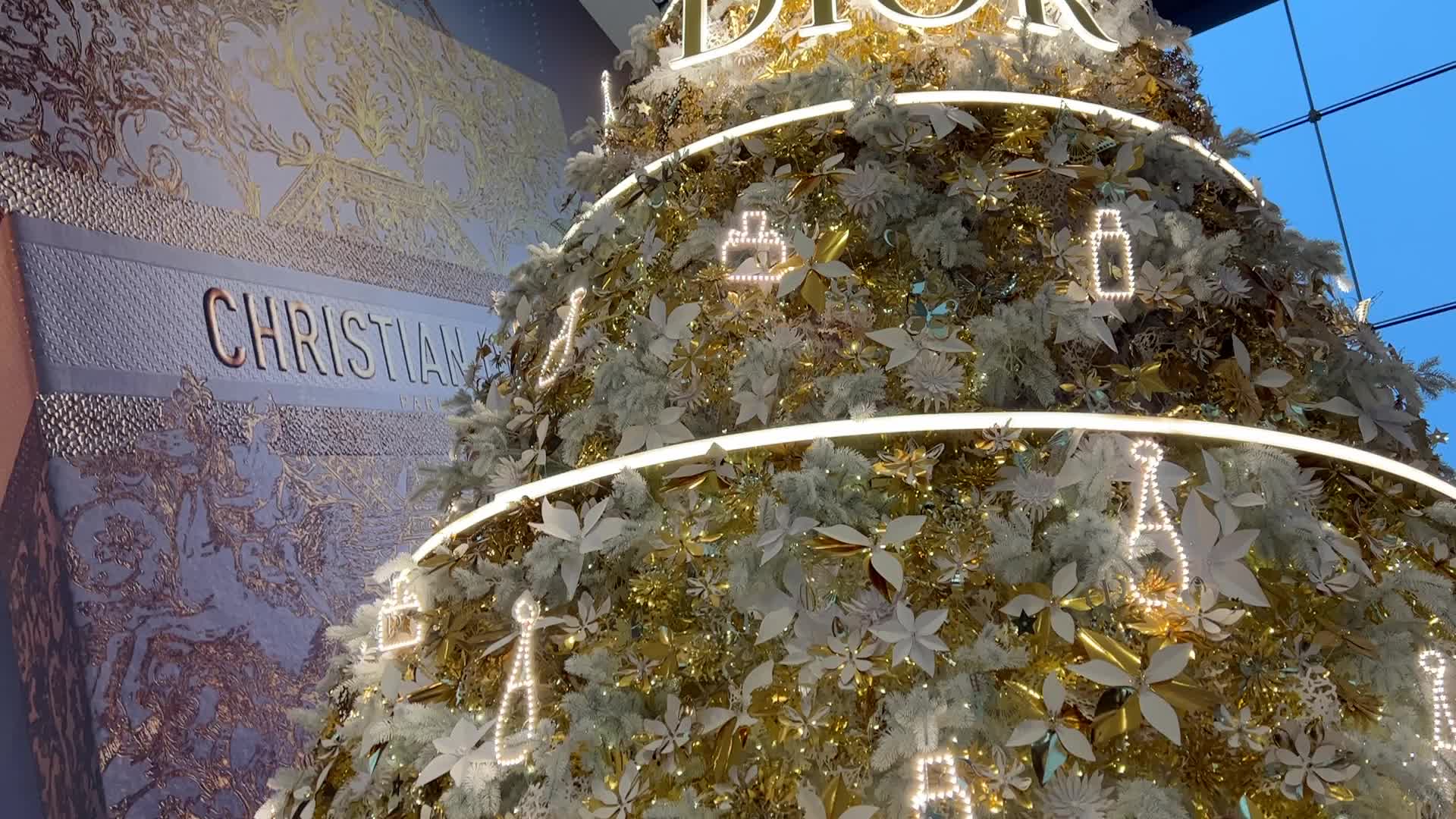 Dior Christmas tree