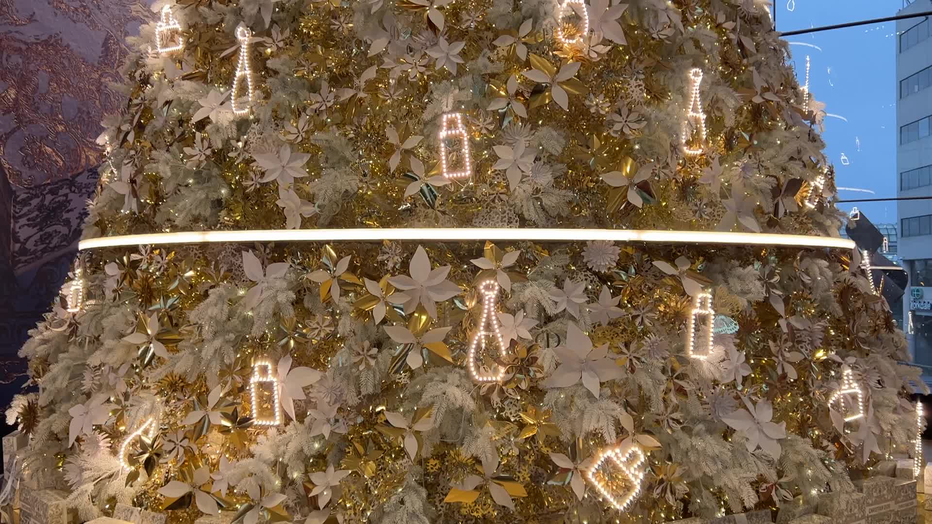 Dior Christmas tree