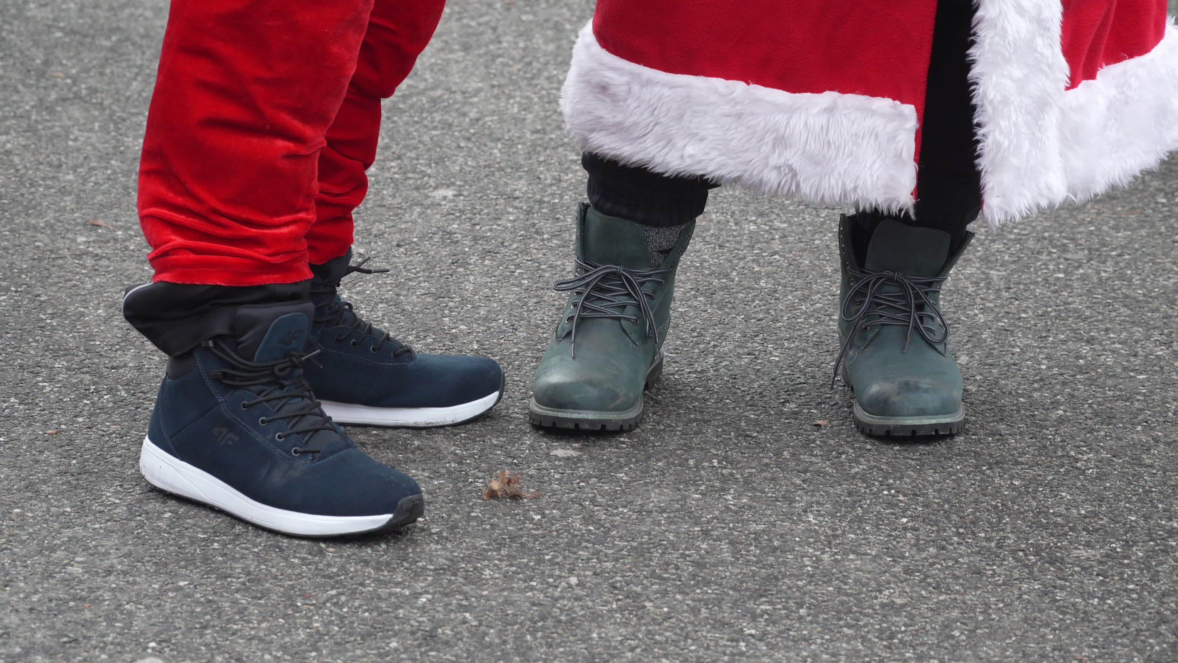 Santa Claus Motorcycle Ride for Charity in Warsaw