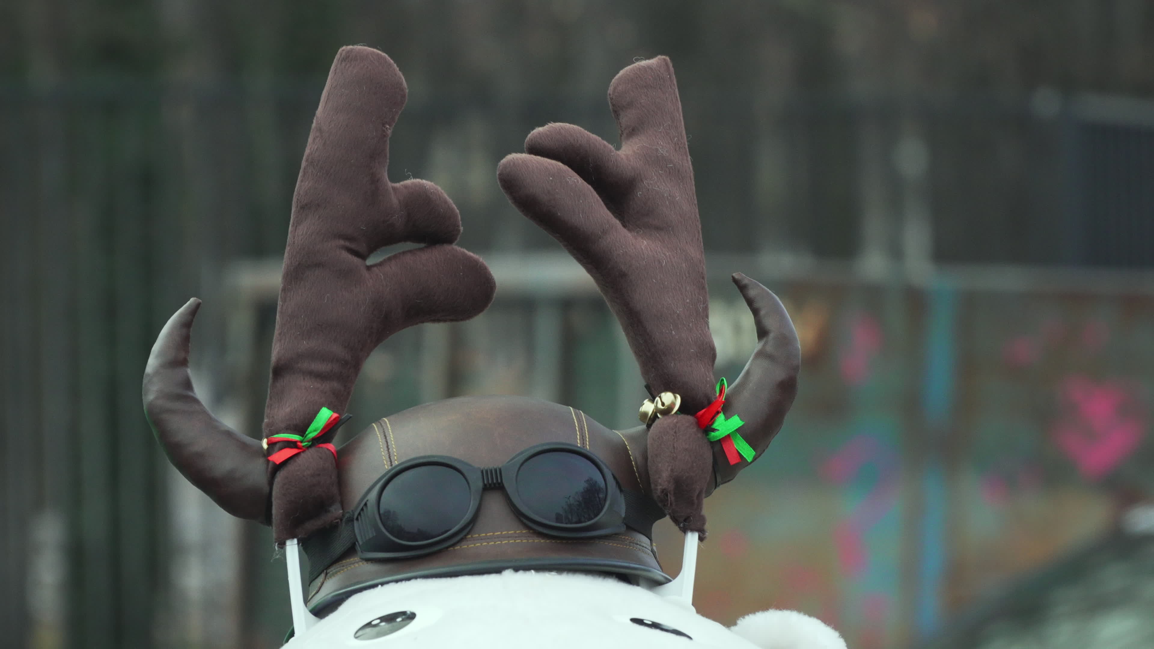 Santa Claus Motorcycle Ride for Charity in Warsaw