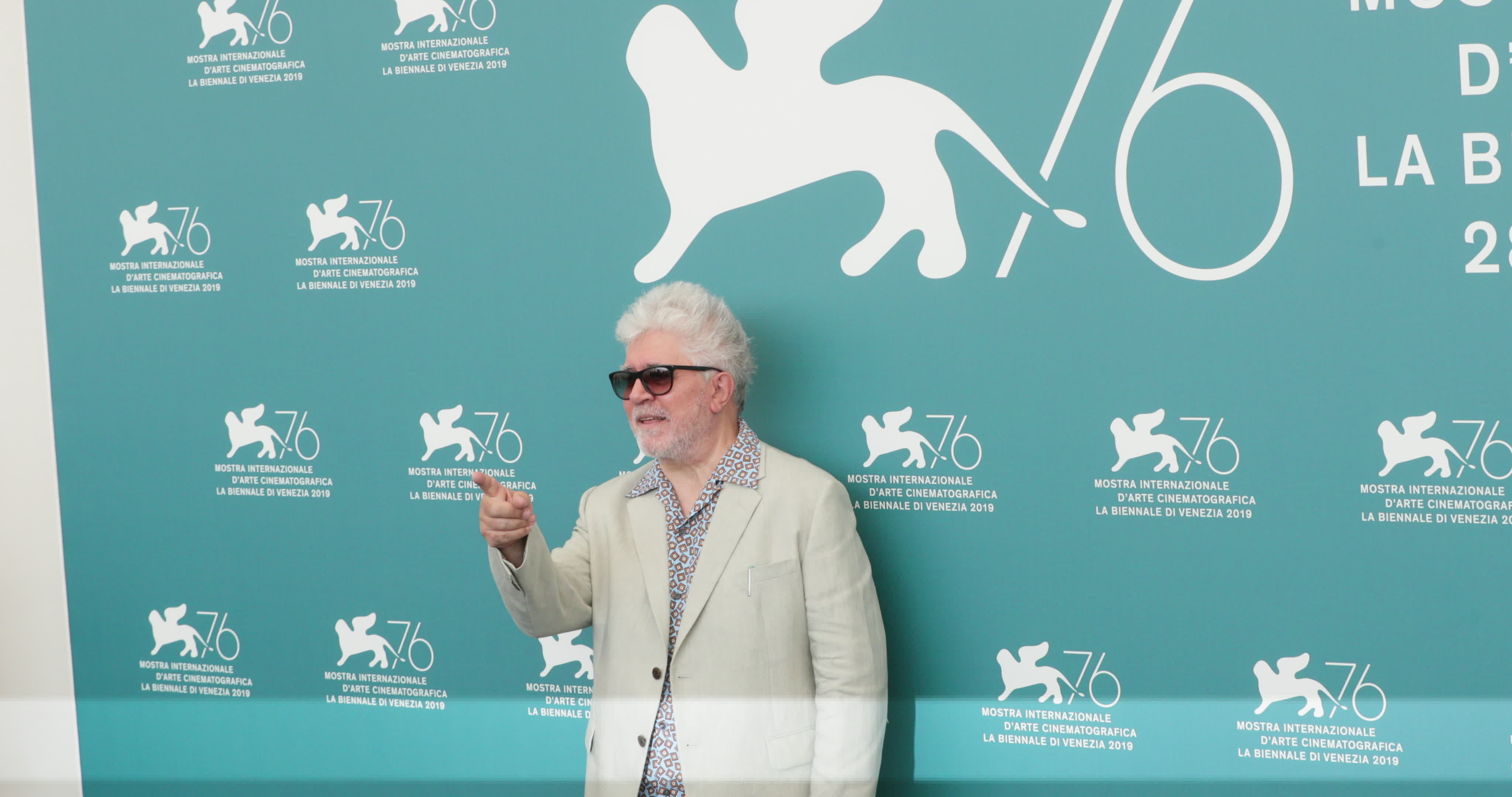 Pedro Almodovar Golden Lion Ceremony - The 76th Venice Film Festival
