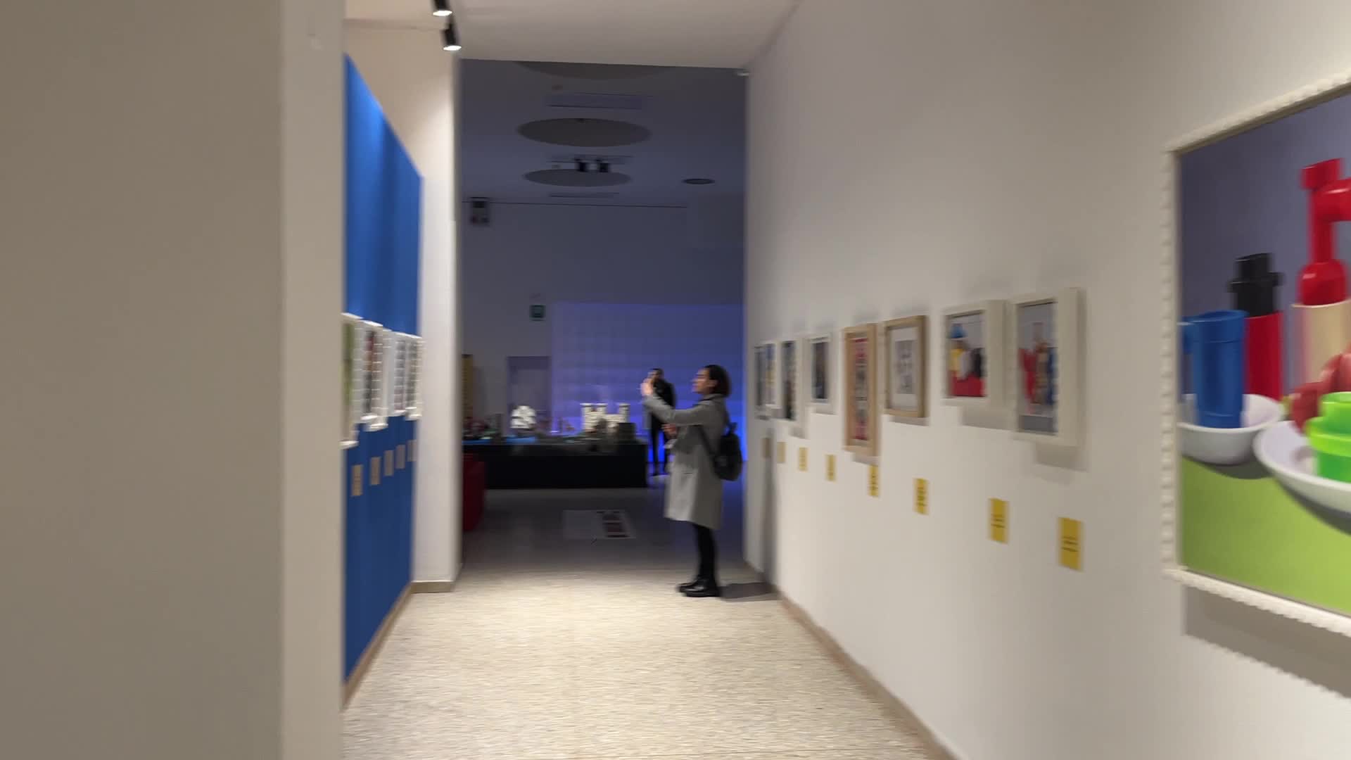 The preview of the Lego Life exhibition at Museo della Permanente In Milan