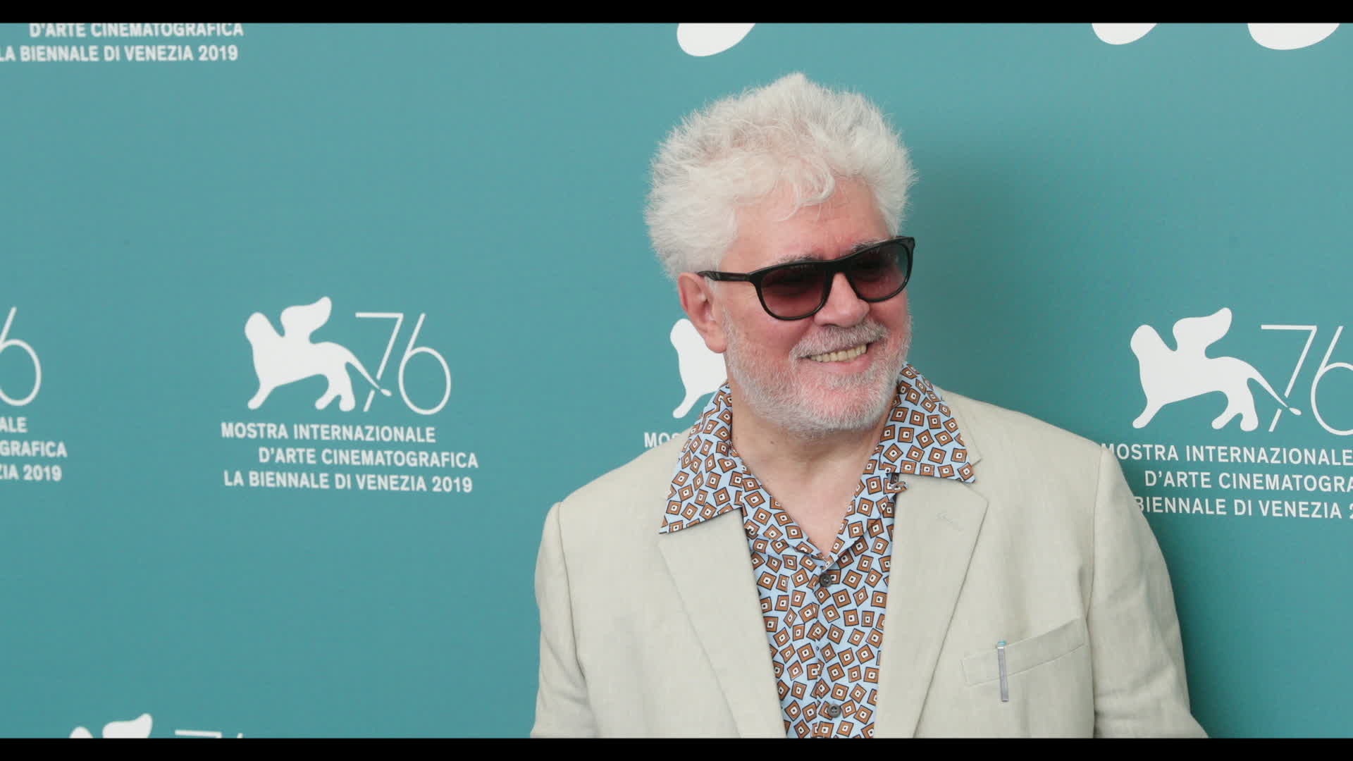 Pedro Almodovar Golden Lion Ceremony - The 76th Venice Film Festival