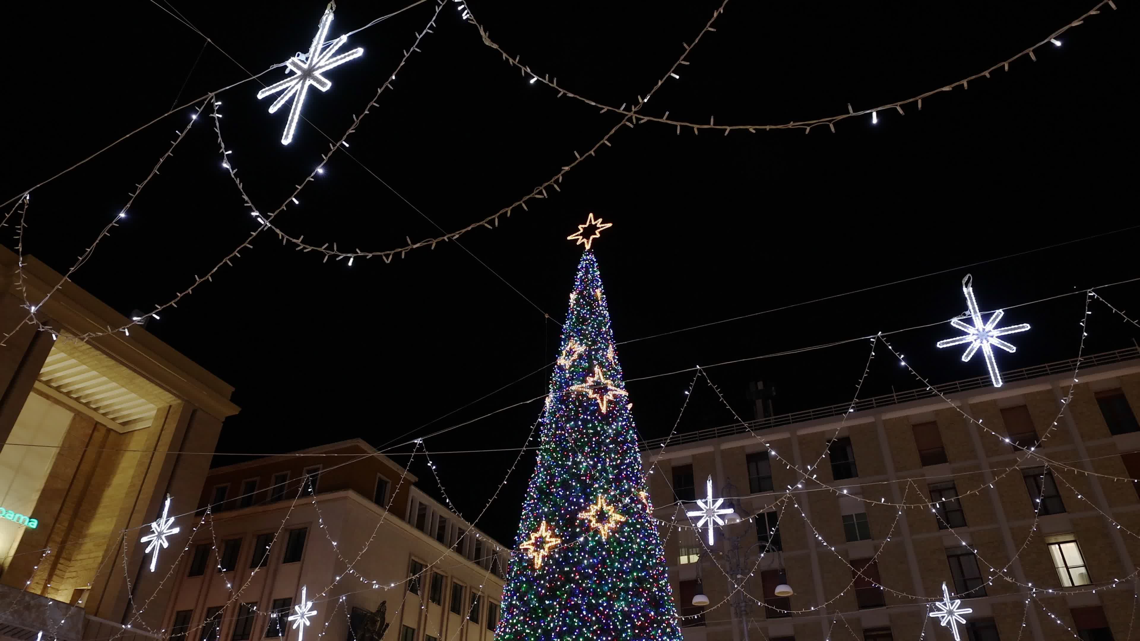 Christmas Atmosphere In Italy
