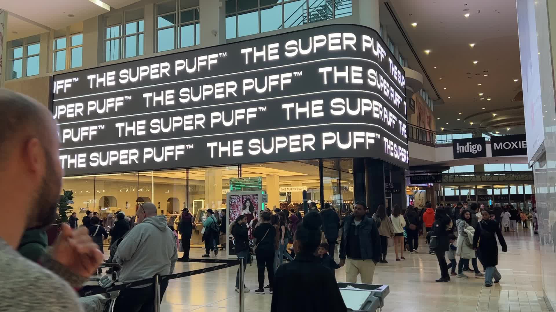 Christmas shoppers