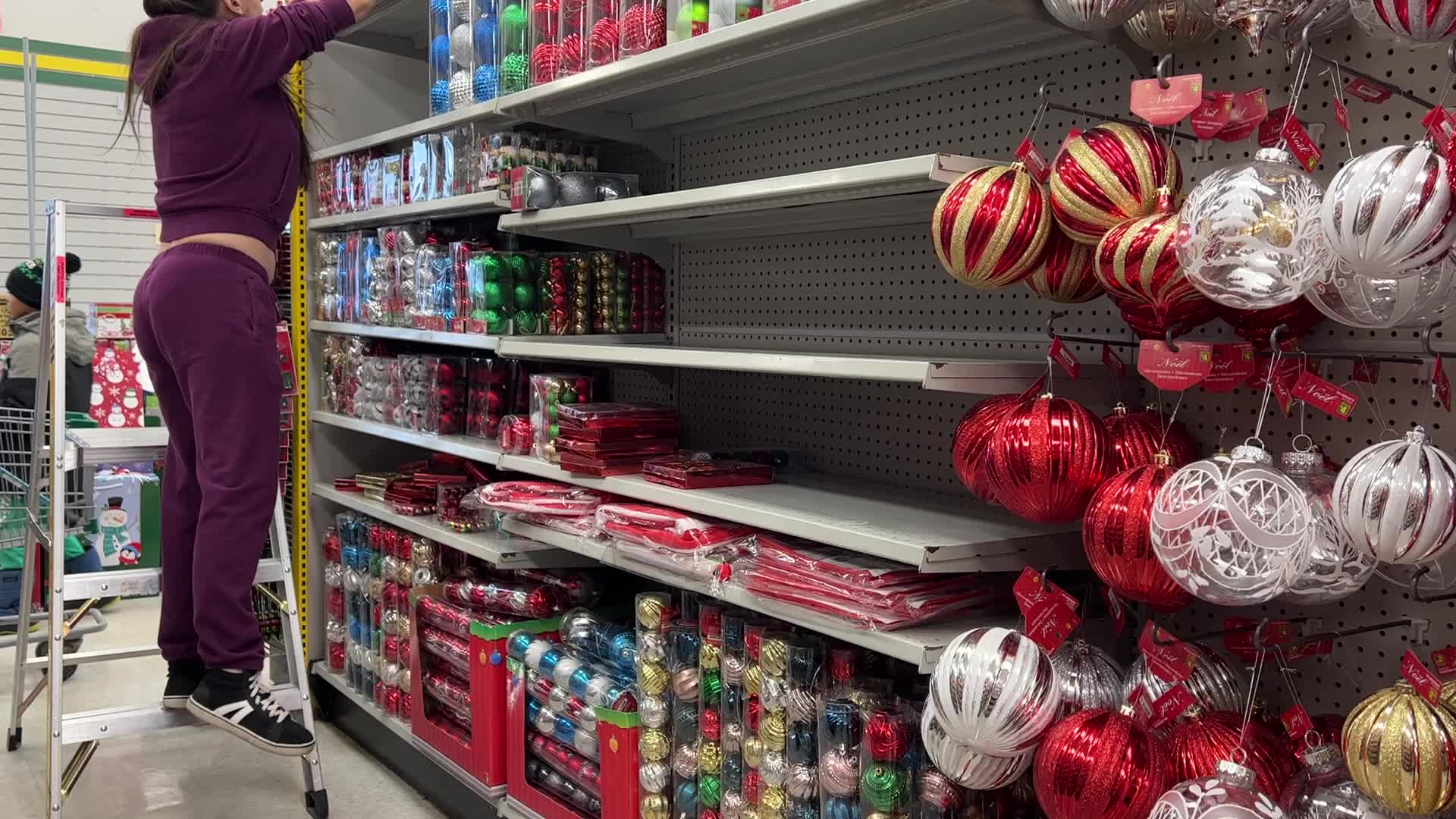Christmas atmosphere in Toronto, Canada