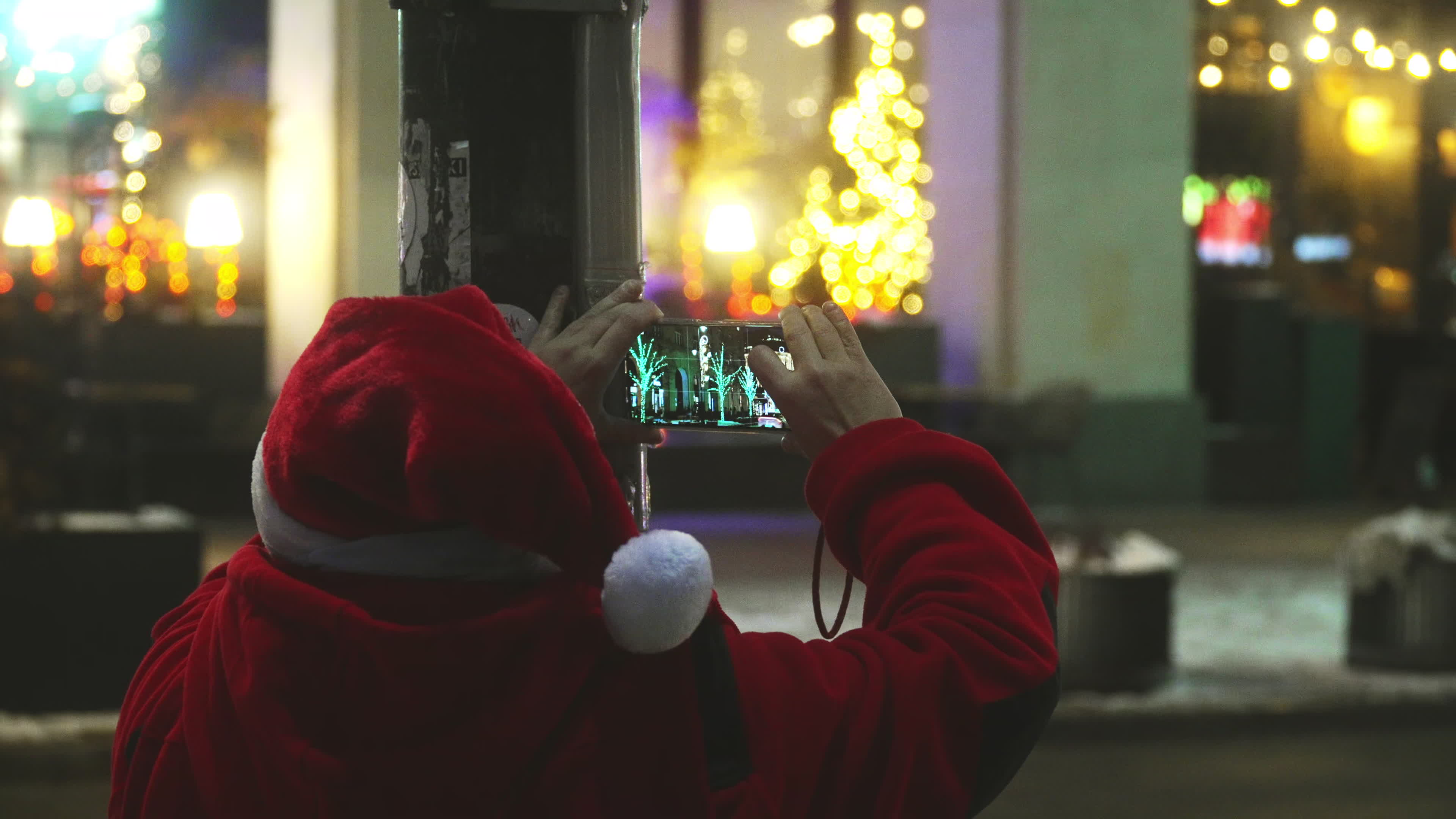 Official Start of Christmas Illumination in Warsaw