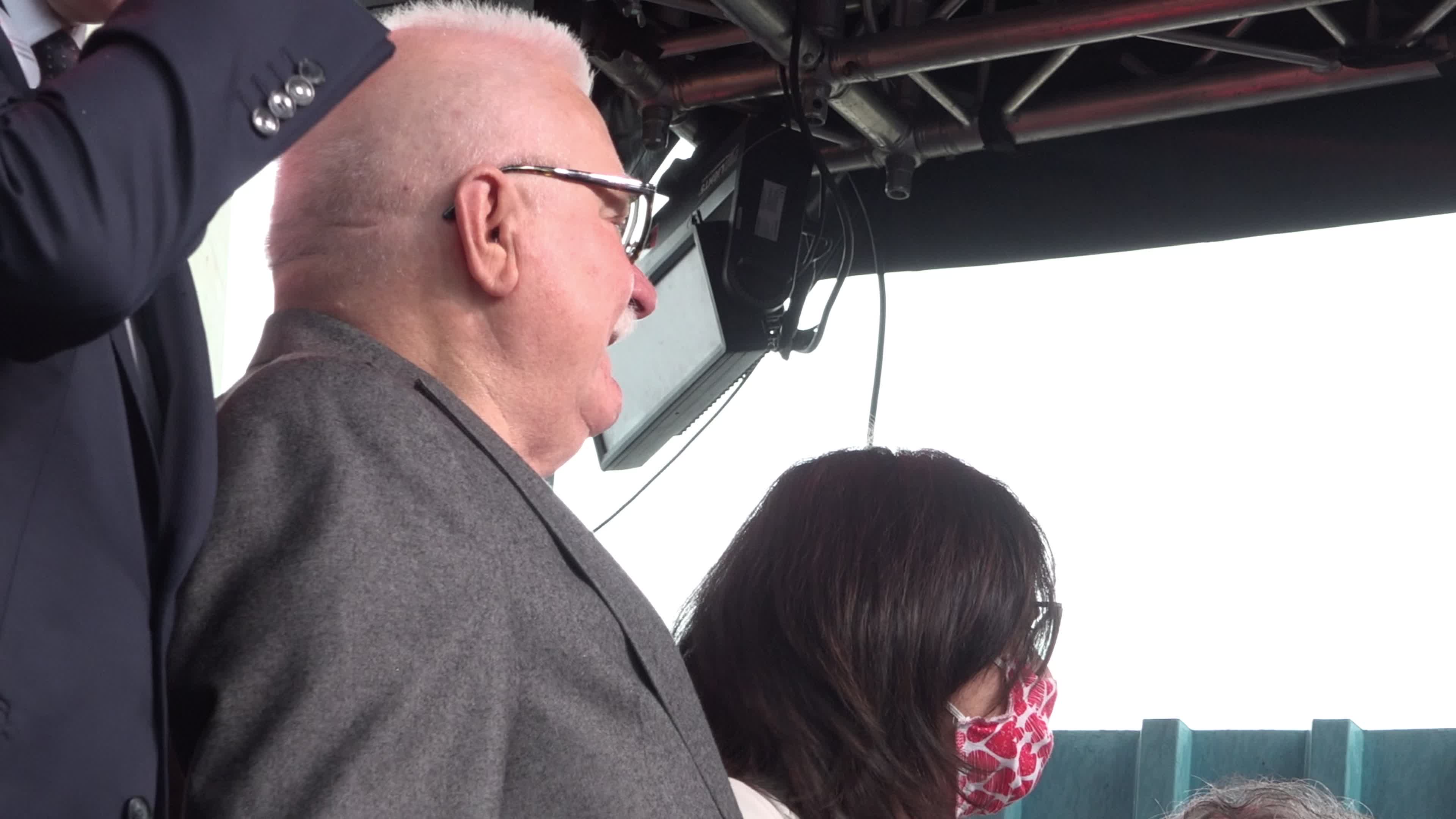 Poland's first democratically elected president Lech Walesa in hospital with COVID-19