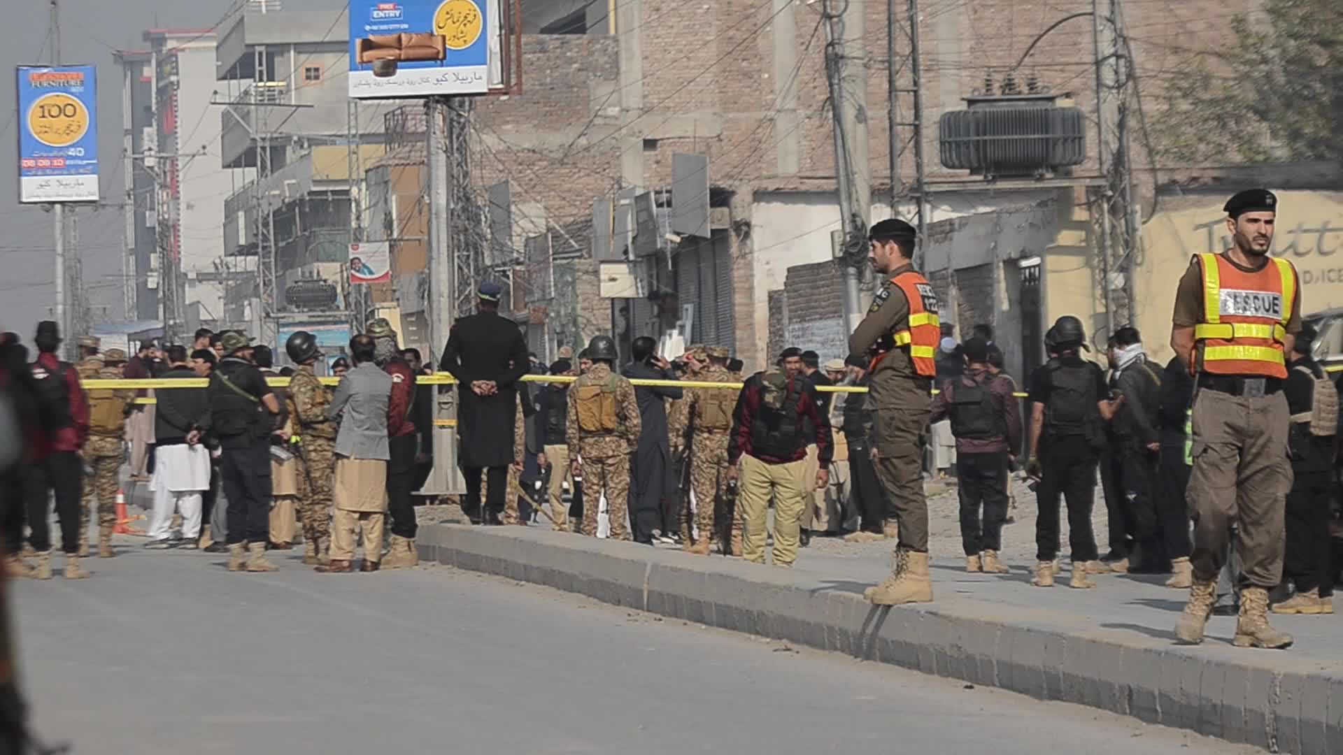 4 children among 5 injured in explosion near school in Pakistan 
