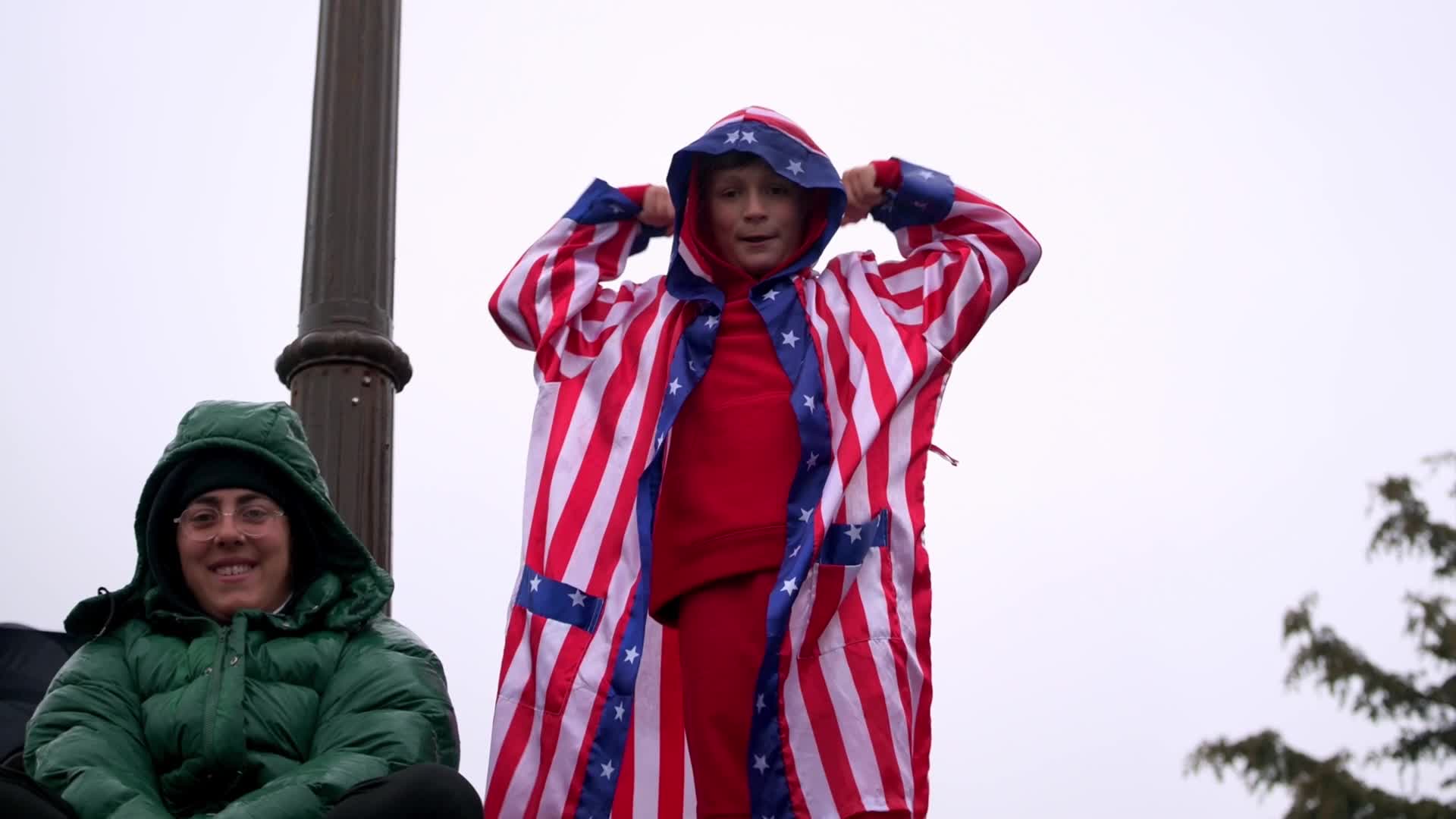 Rocky joins fans for first-ever Rocky Day in Philadelphia, PA