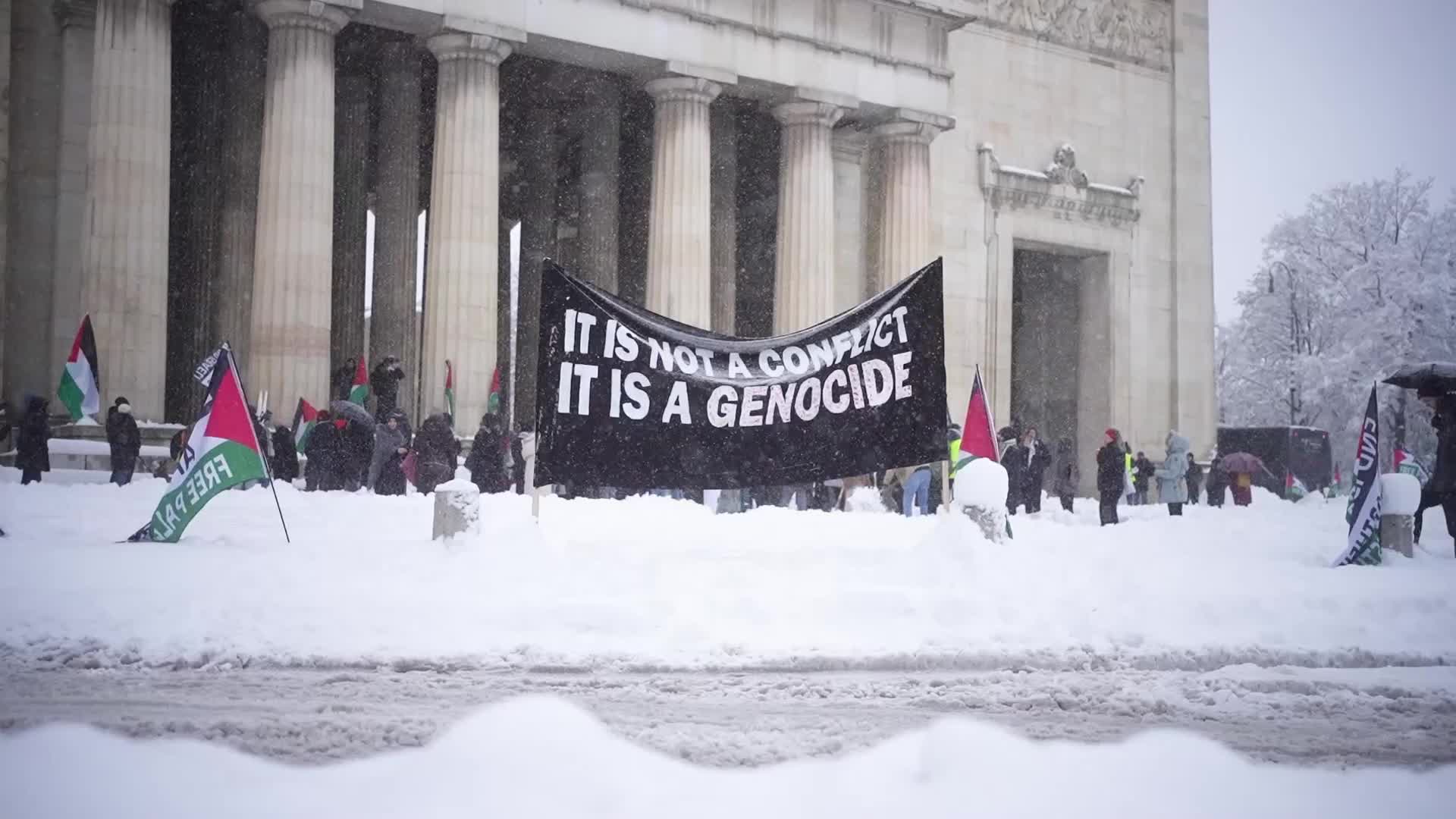 Free Palestine Rally in Munich