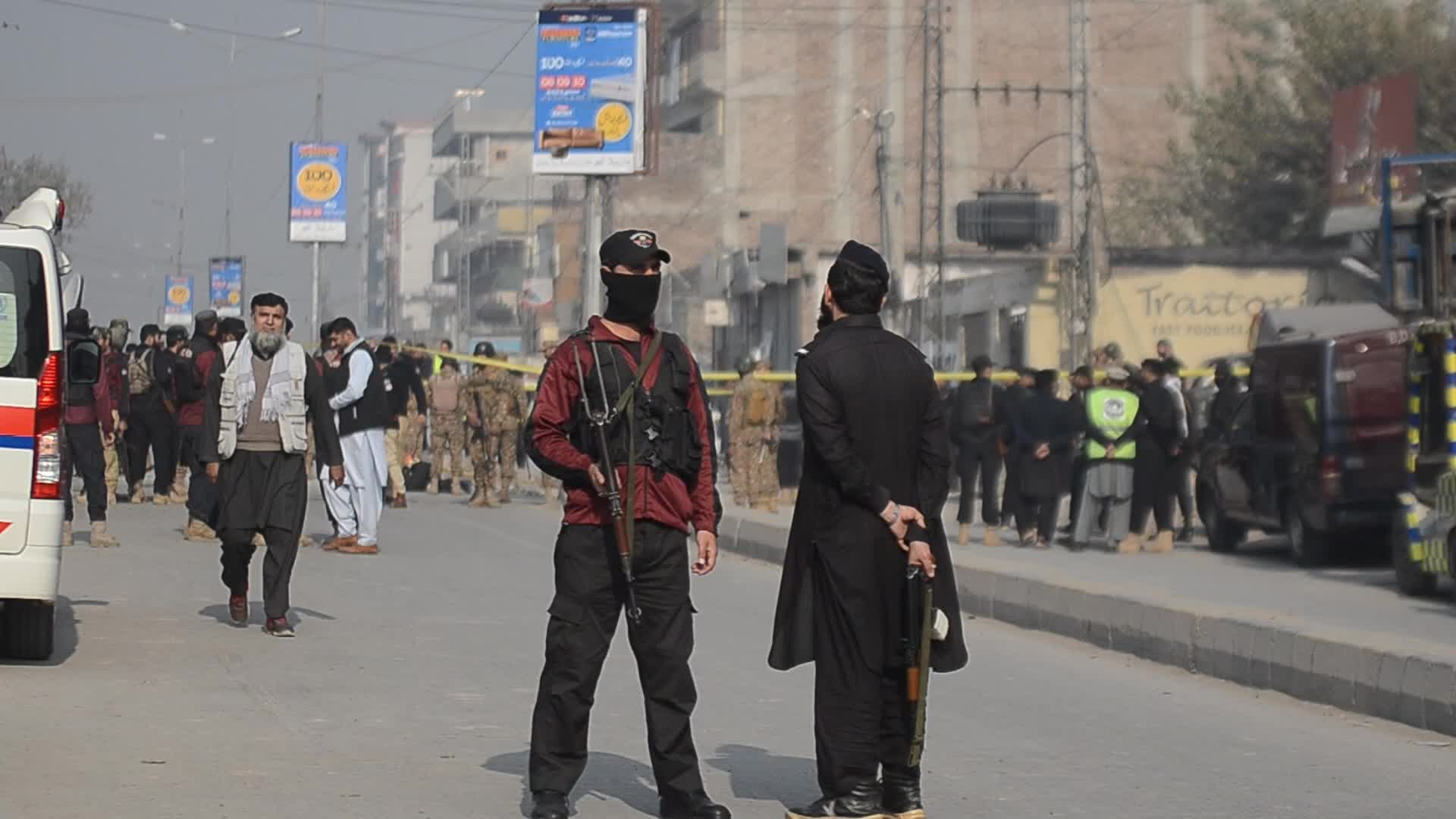 4 children among 5 injured in explosion near school in Pakistan 