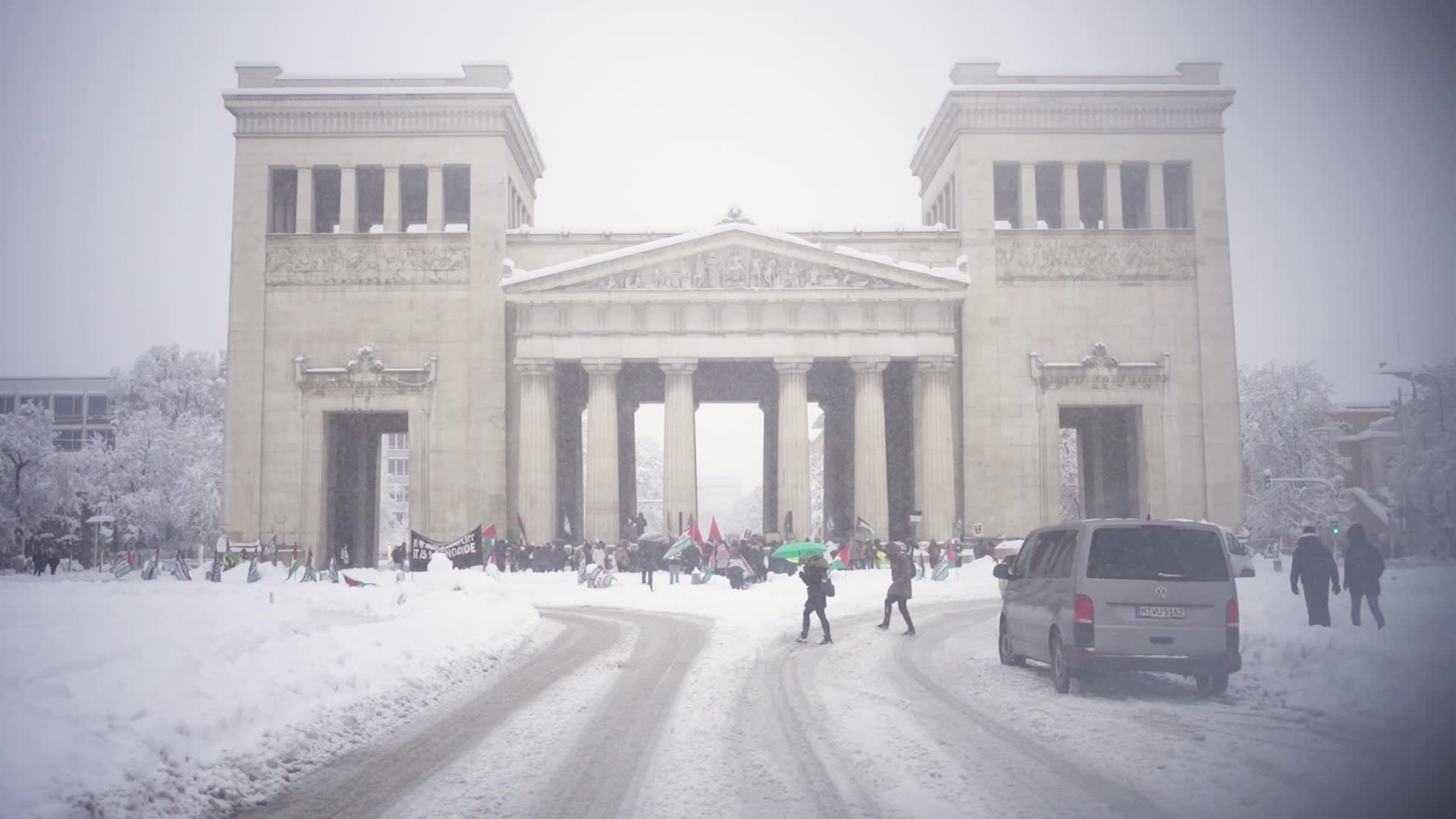 Free Palestine Rally in Munich