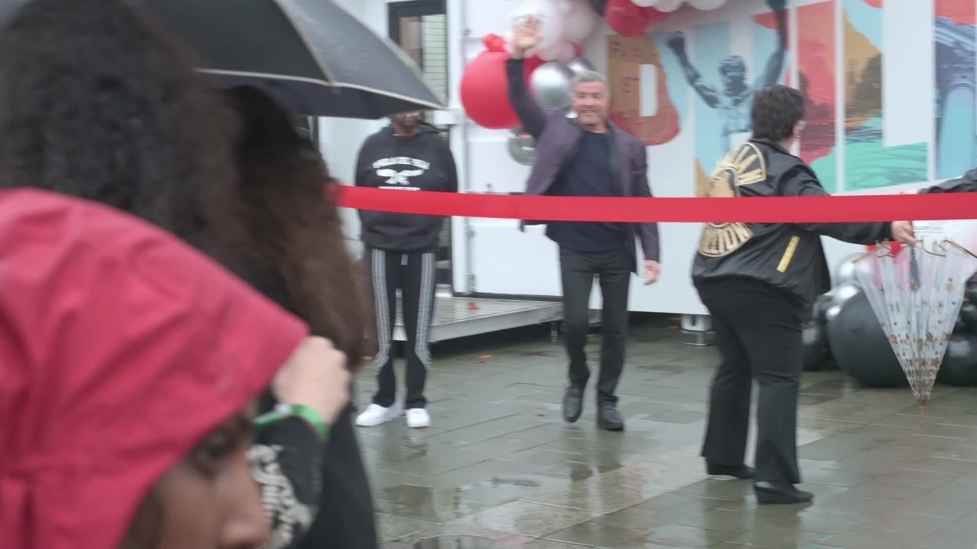 Rocky joins fans for first-ever Rocky Day in Philadelphia, PA