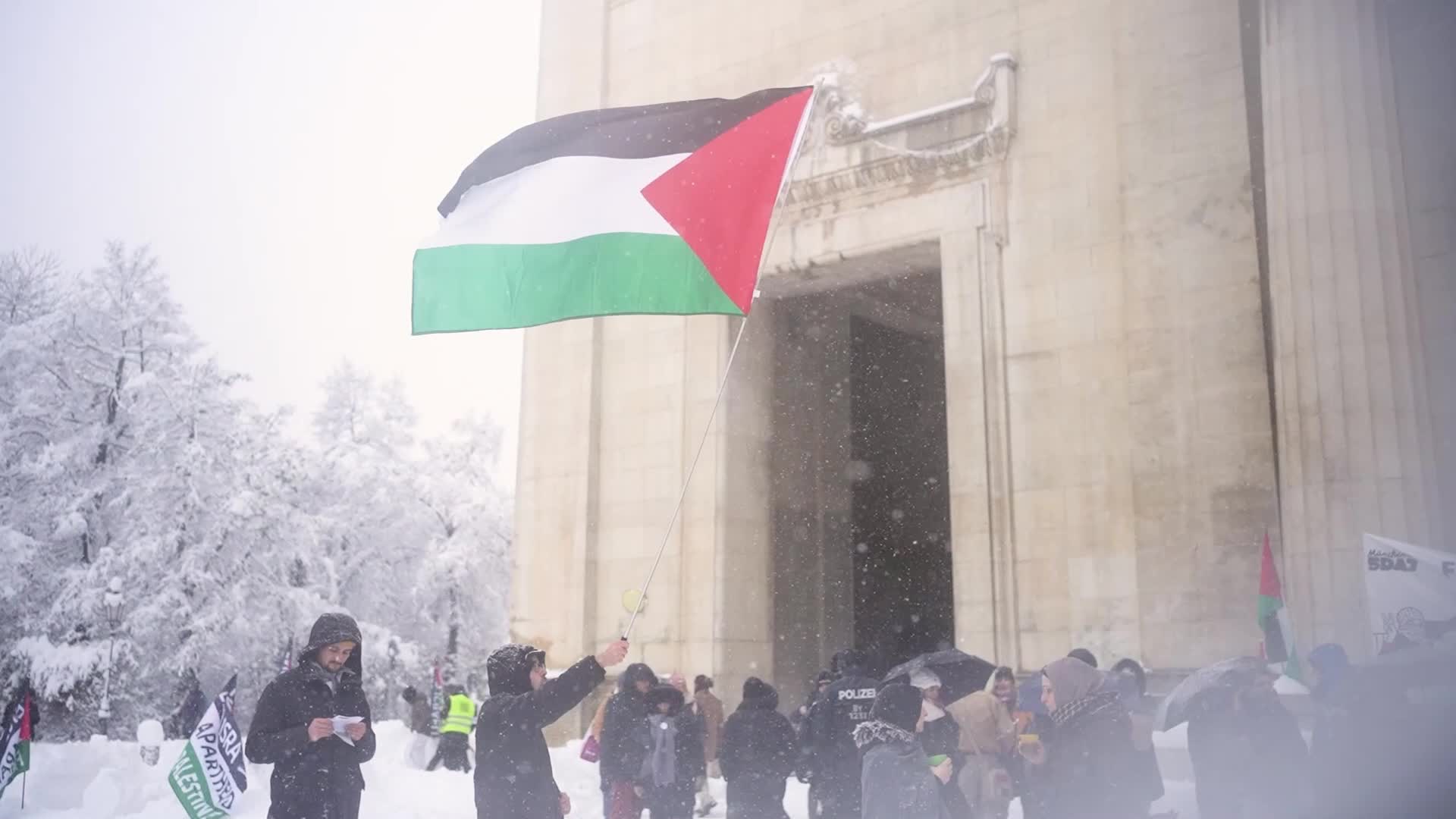 Free Palestine Rally in Munich
