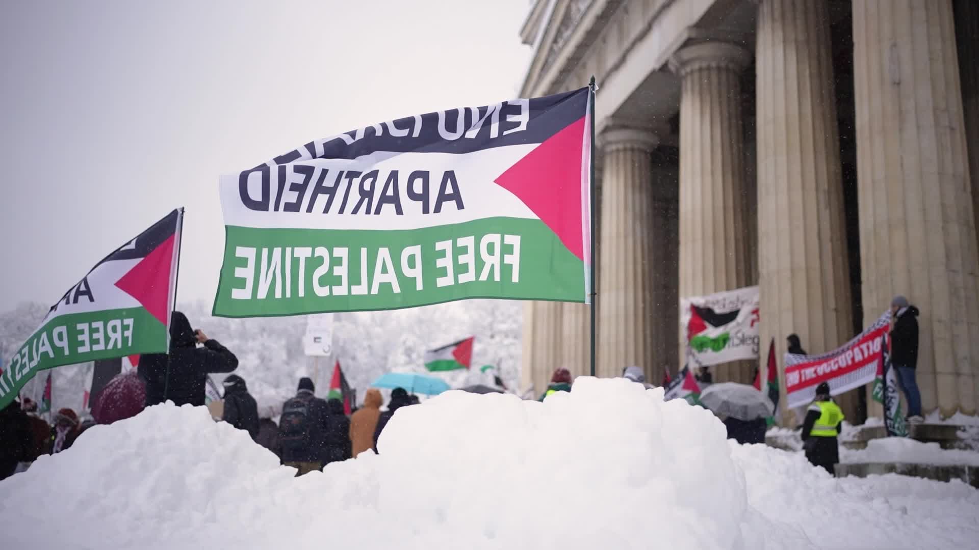 Free Palestine Rally in Munich