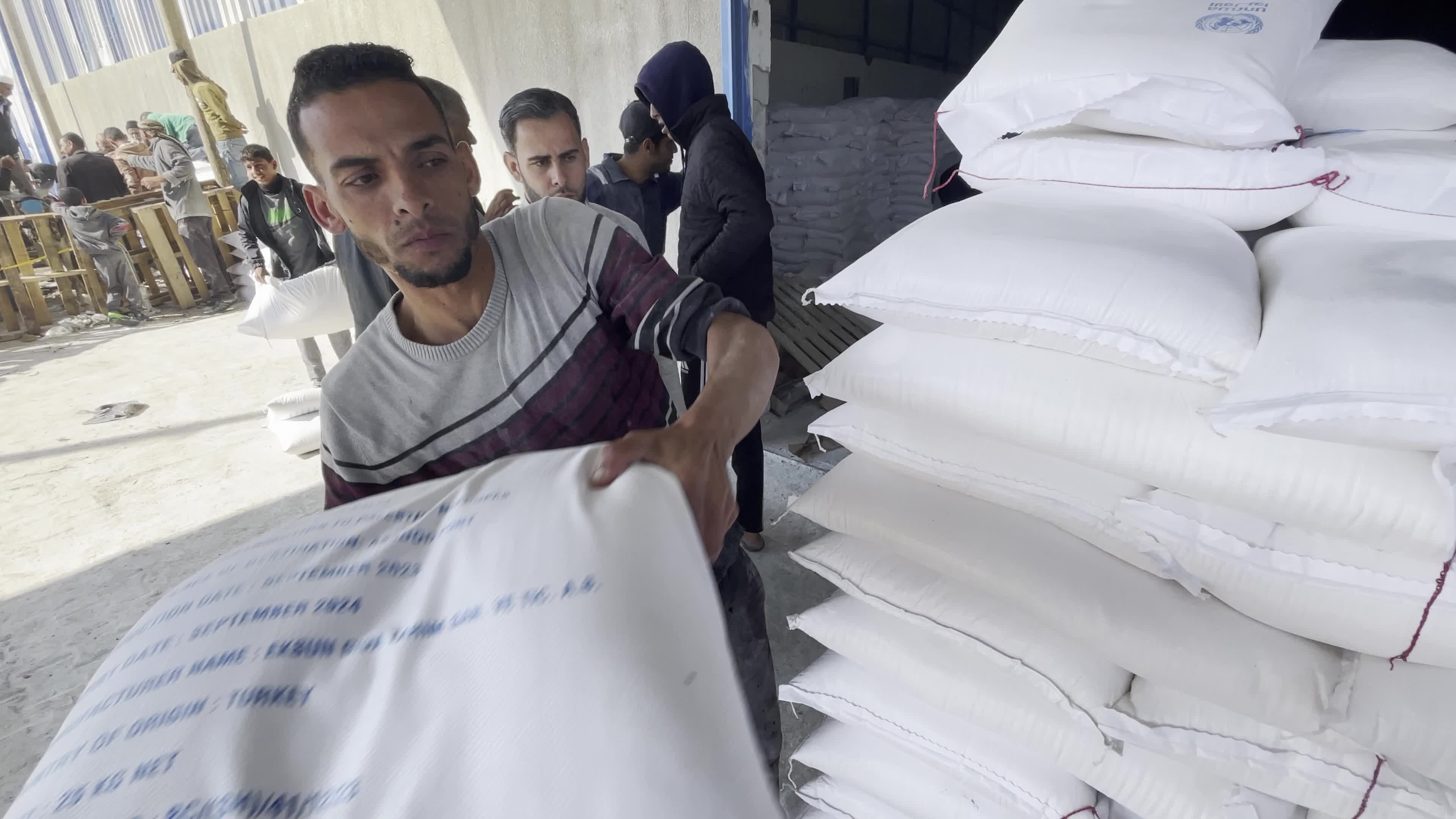 Humanitarian Aid Arrives in Gaza