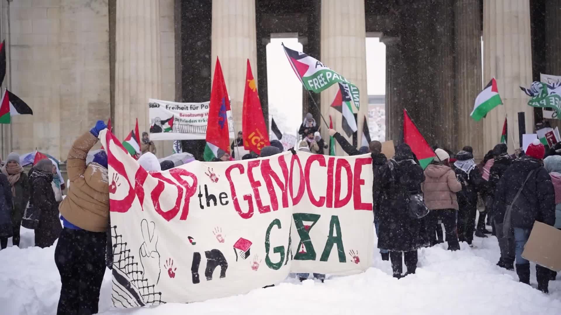 Free Palestine Rally in Munich