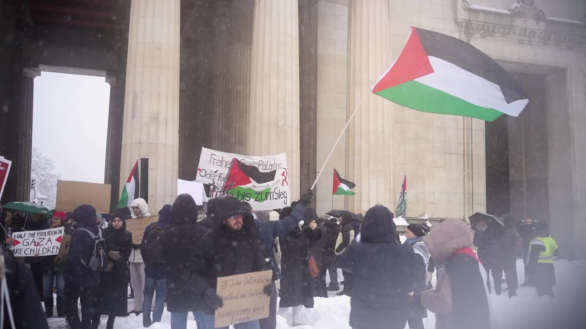 Free Palestine Rally in Munich
