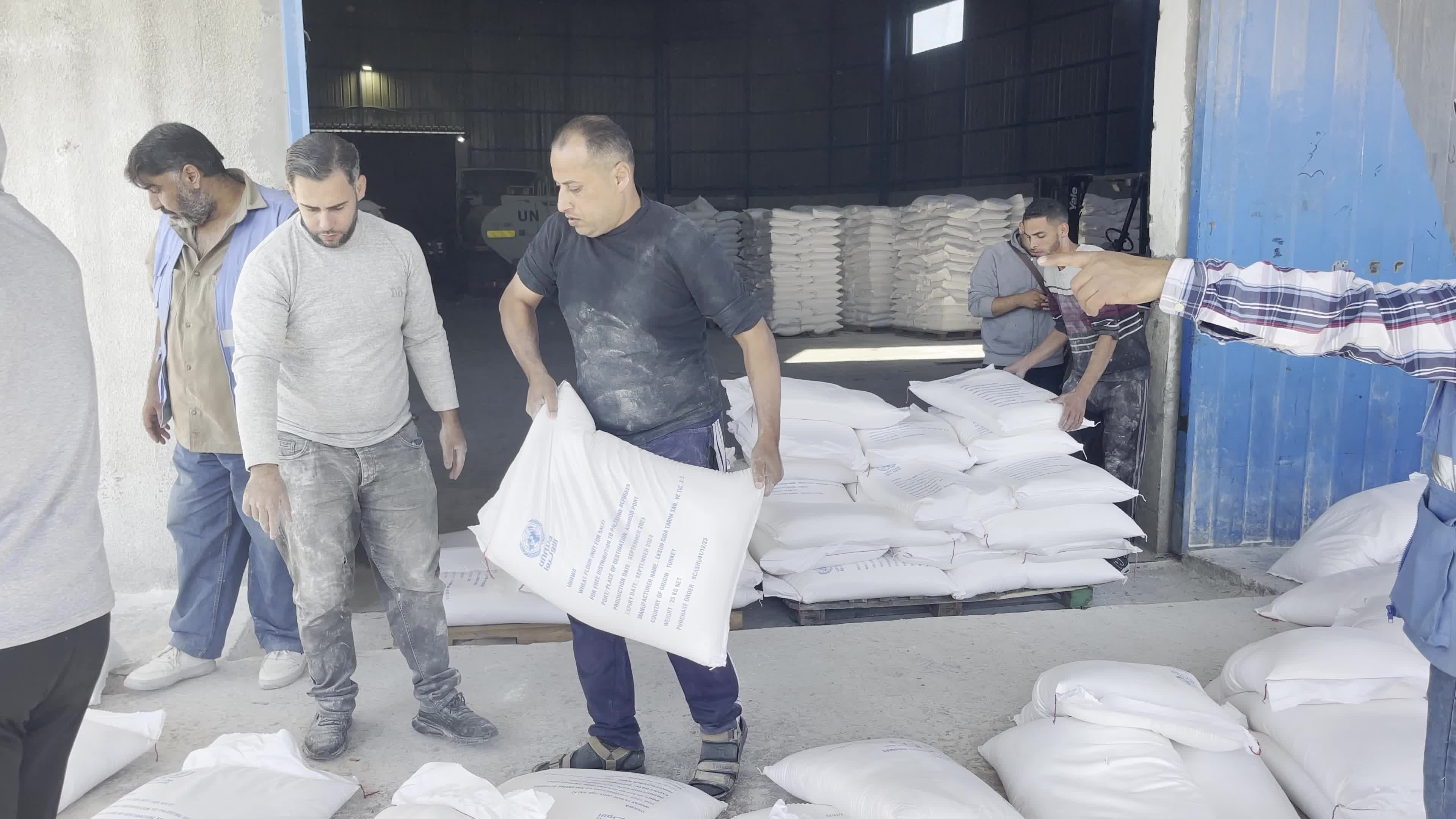 Humanitarian Aid Arrives in Gaza