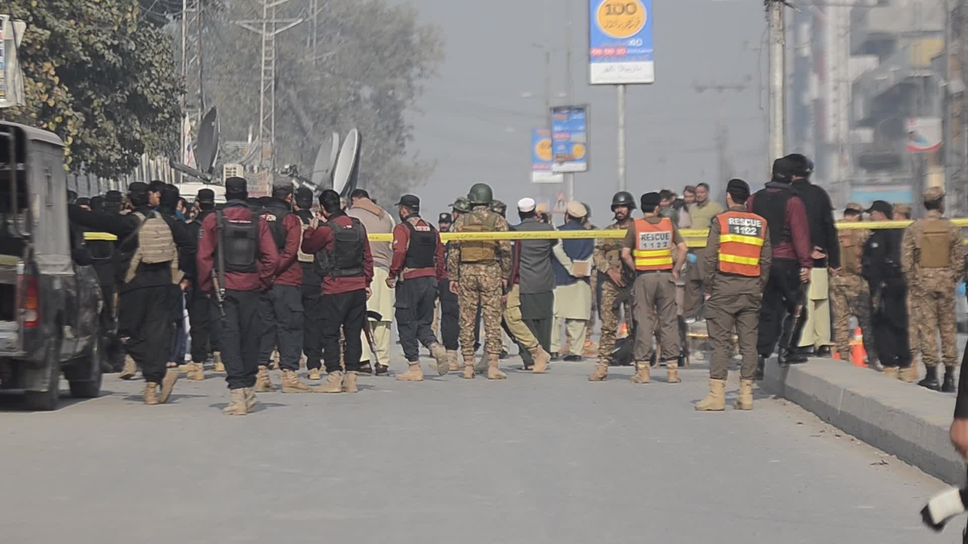 4 children among 5 injured in explosion near school in Pakistan 