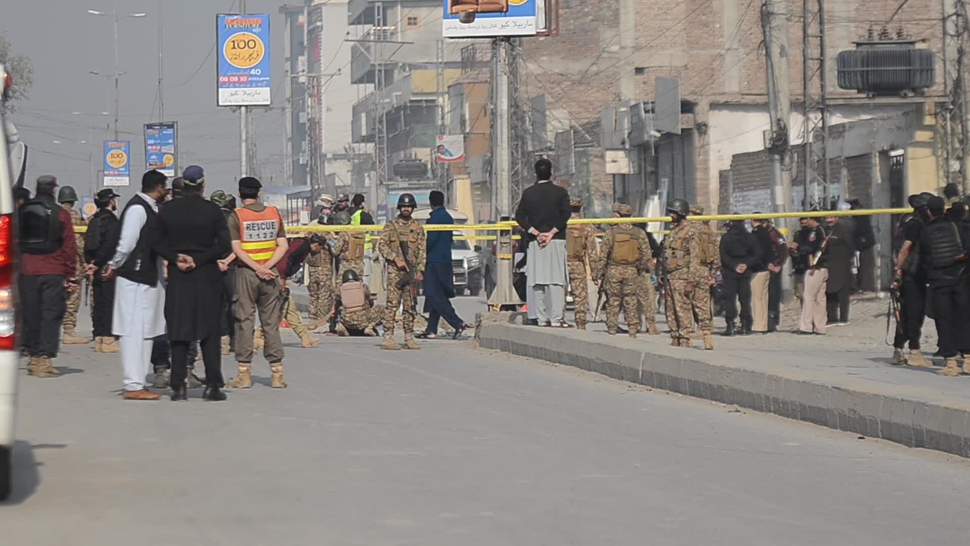 4 children among 5 injured in explosion near school in Pakistan 
