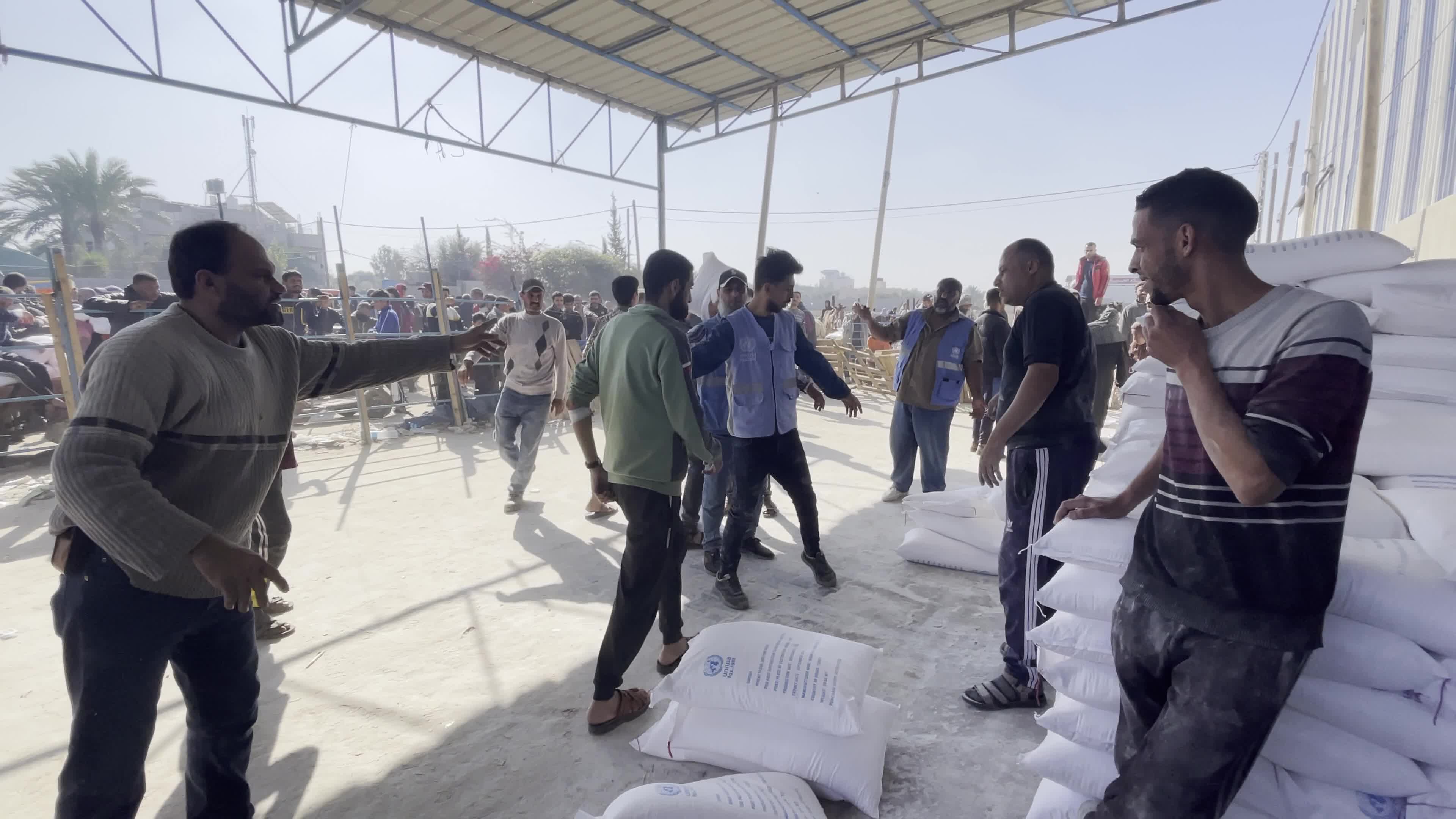 Humanitarian Aid Arrives in Gaza