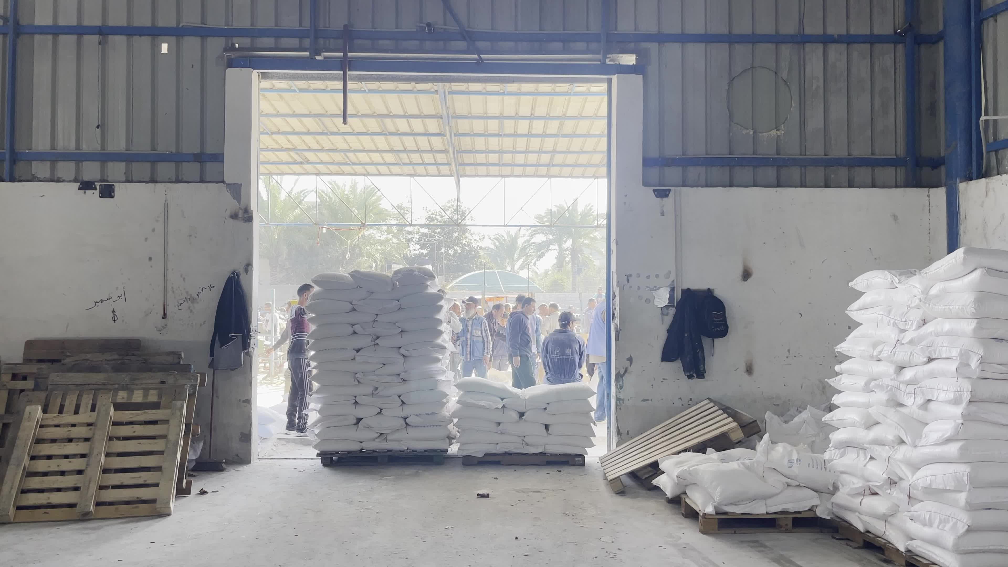 Humanitarian Aid Arrives in Gaza