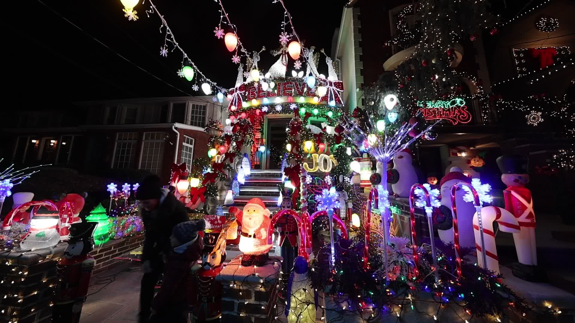 The Dyker Heights Christmas Lights 2023