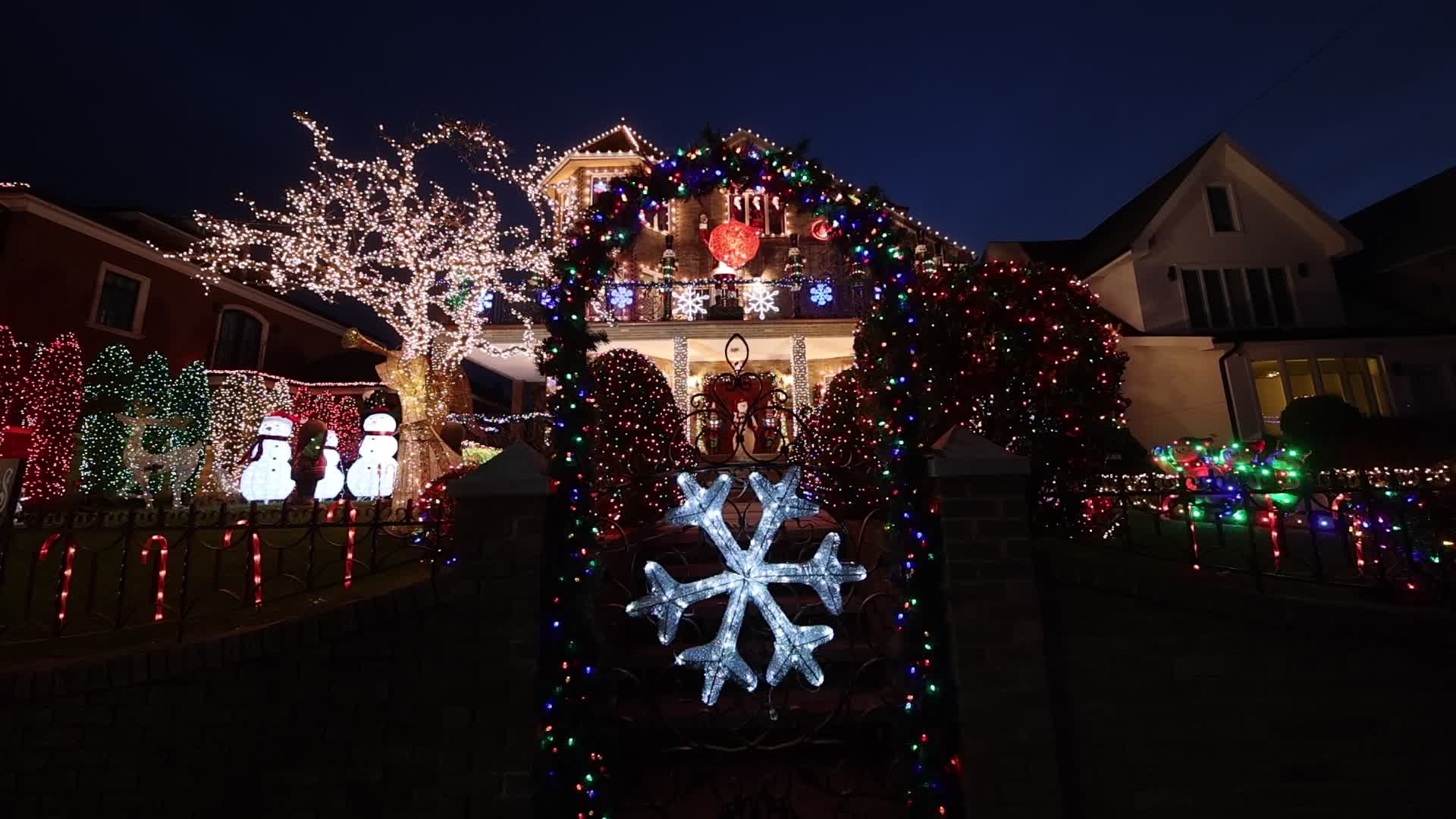 The Dyker Heights Christmas Lights 2023