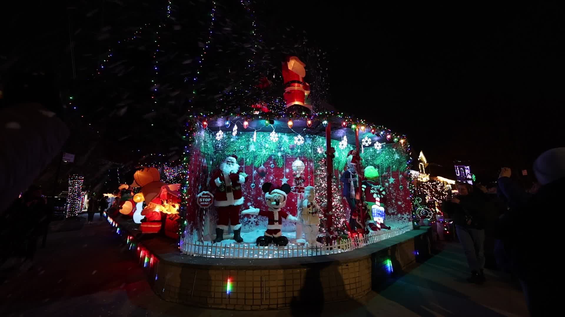 The Dyker Heights Christmas Lights 2023