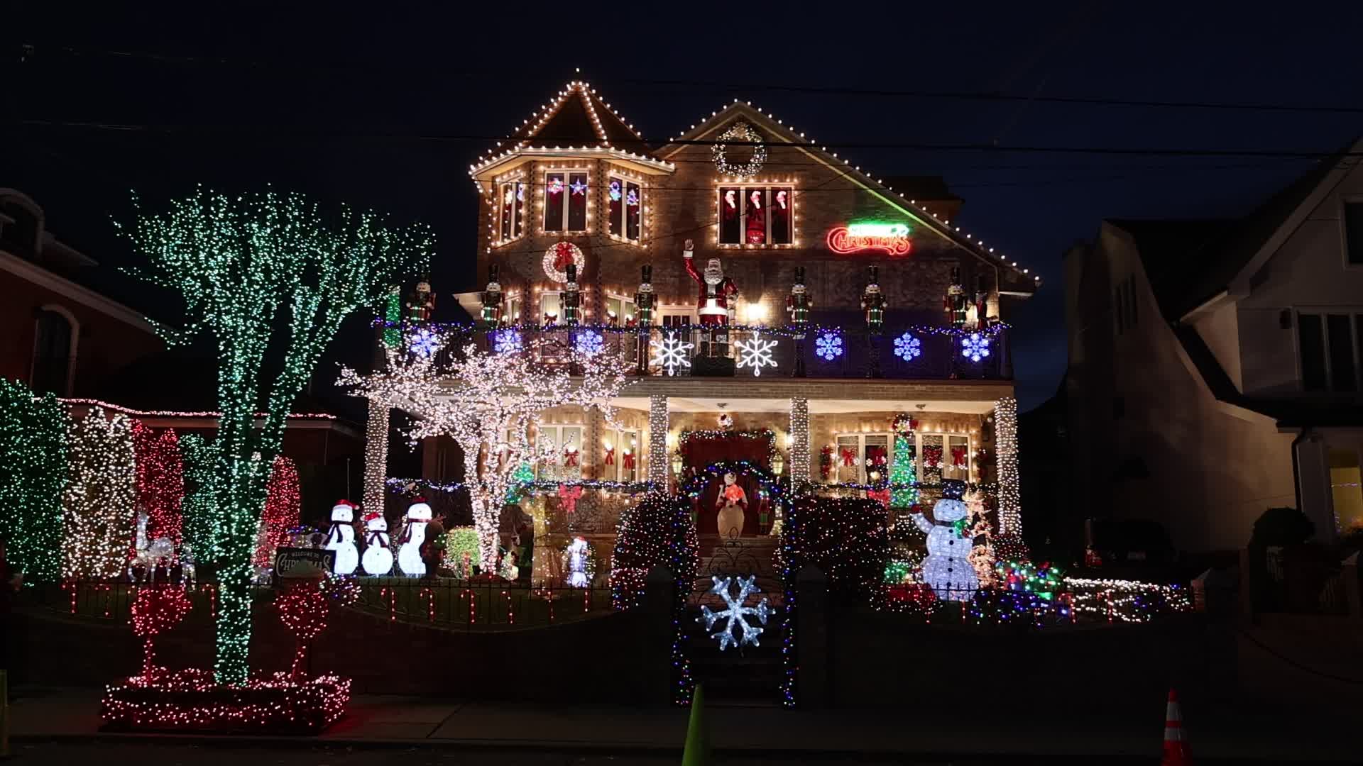 The Dyker Heights Christmas Lights 2023
