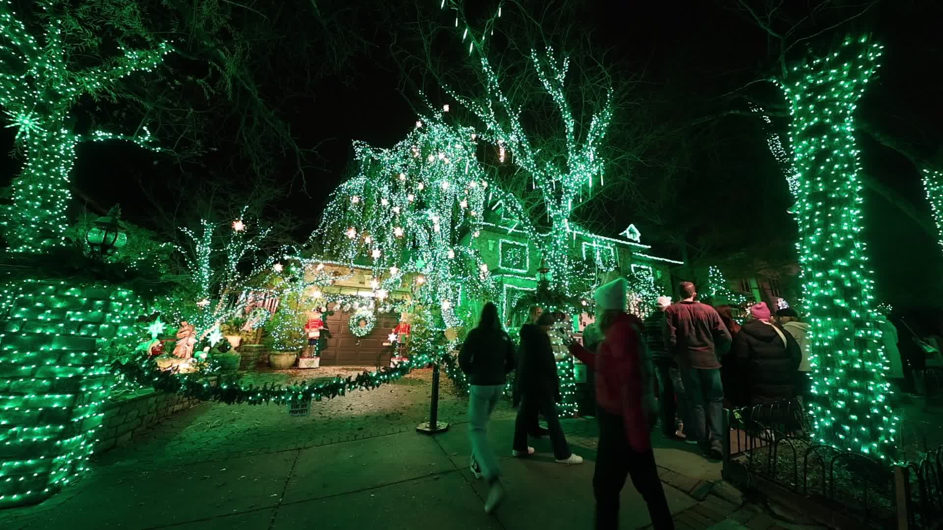 The Dyker Heights Christmas Lights 2023