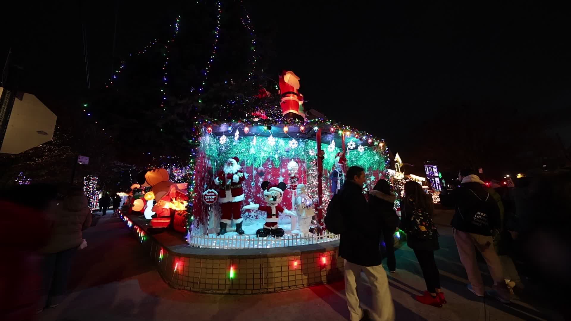 The Dyker Heights Christmas Lights 2023