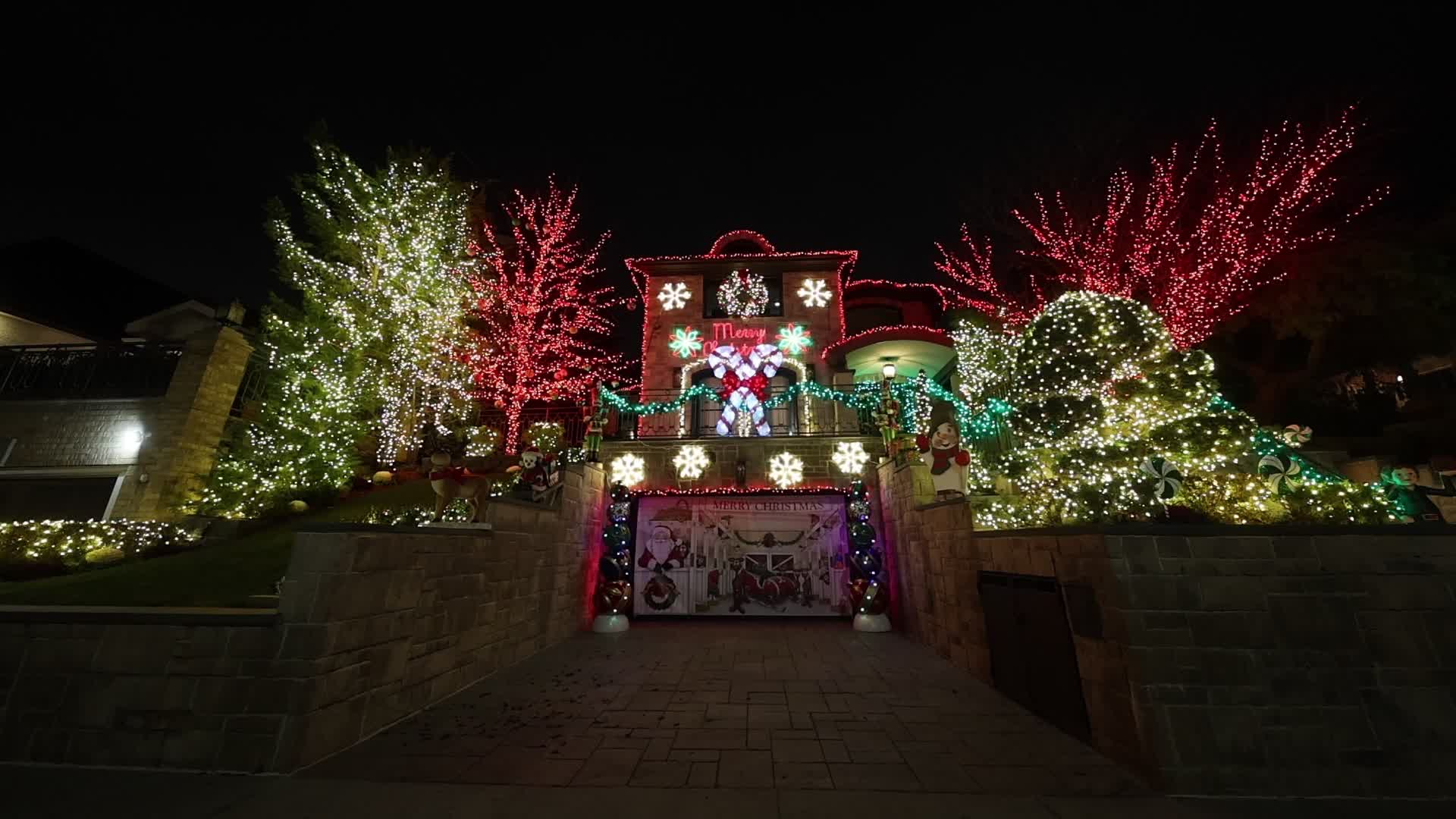 The Dyker Heights Christmas Lights 2023