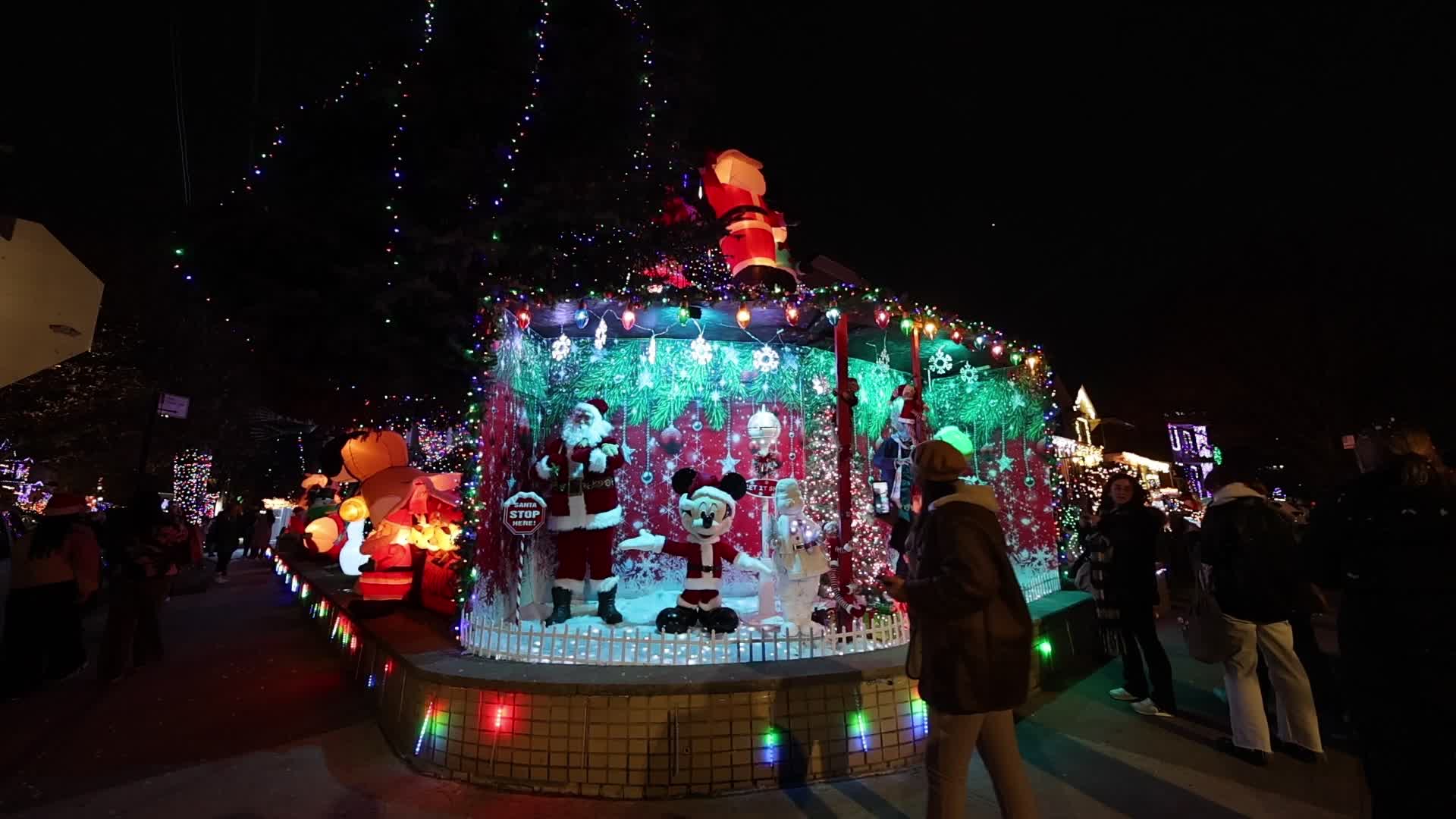 The Dyker Heights Christmas Lights 2023