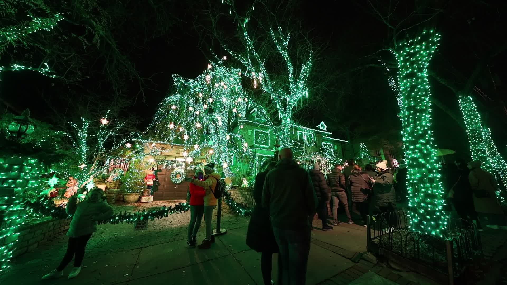 The Dyker Heights Christmas Lights 2023