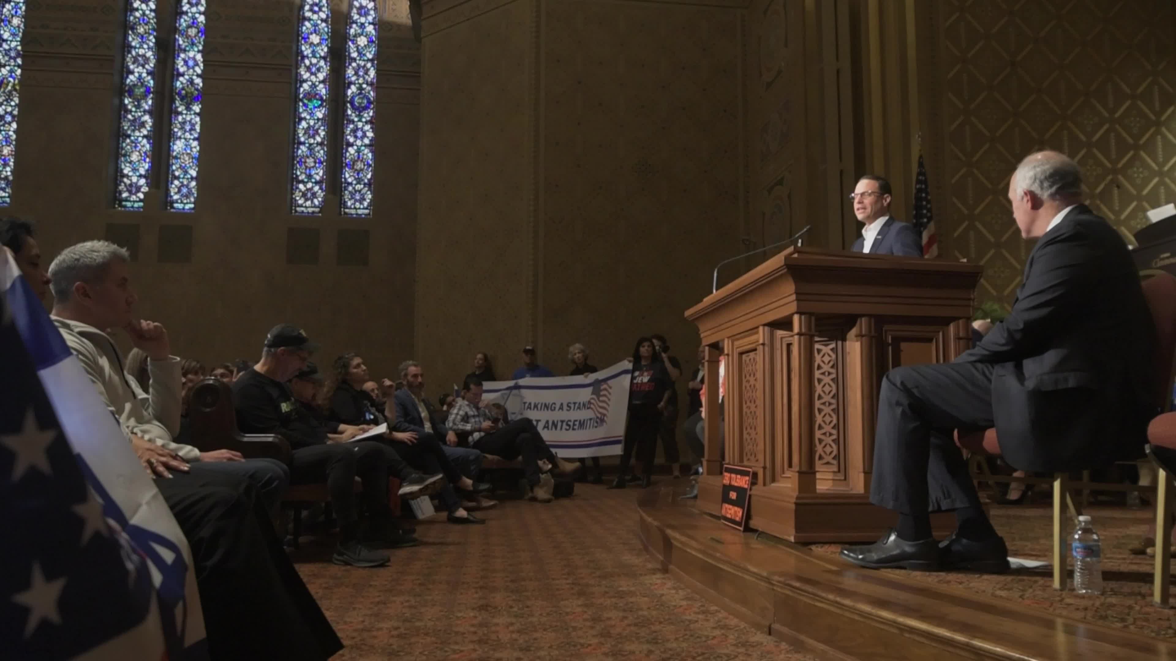Rally Against Antisemitism in Philadelphia 