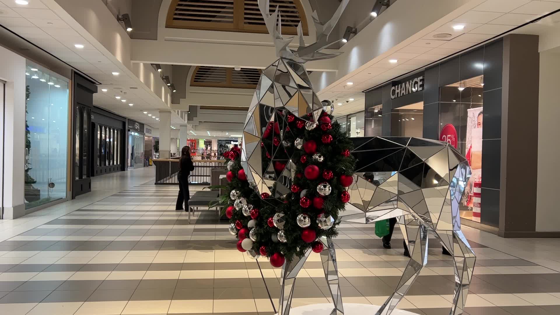 Christmas atmosphere in Toronto, Canada