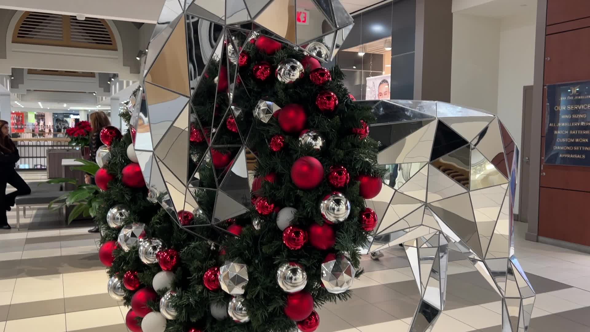 Christmas atmosphere in Toronto, Canada