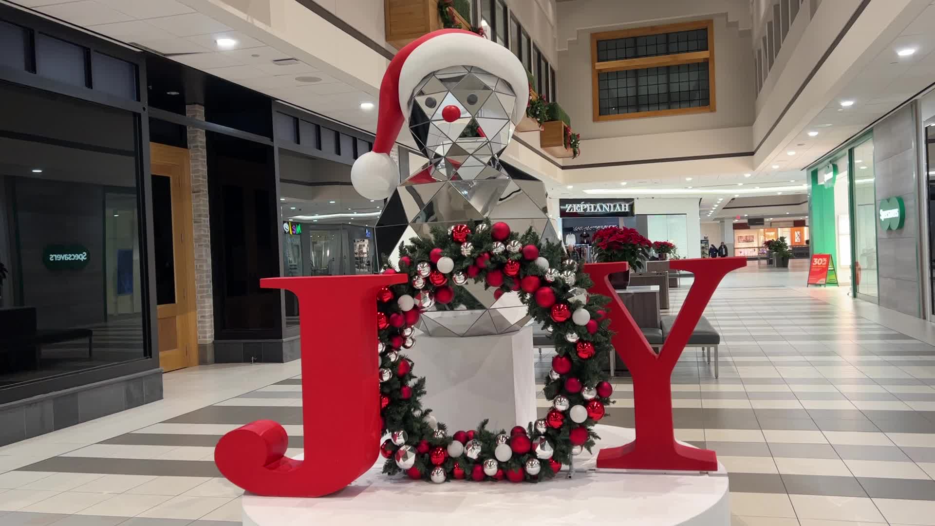 Christmas atmosphere in Toronto, Canada